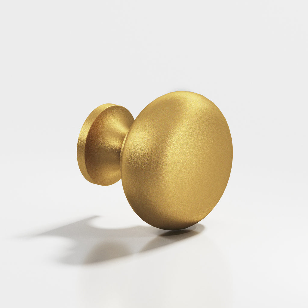 Colonial Bronze Series 193 1.5" Round Cabinet Knob Back-To-Back Shower Kit Frost Brass™ / 1.5"