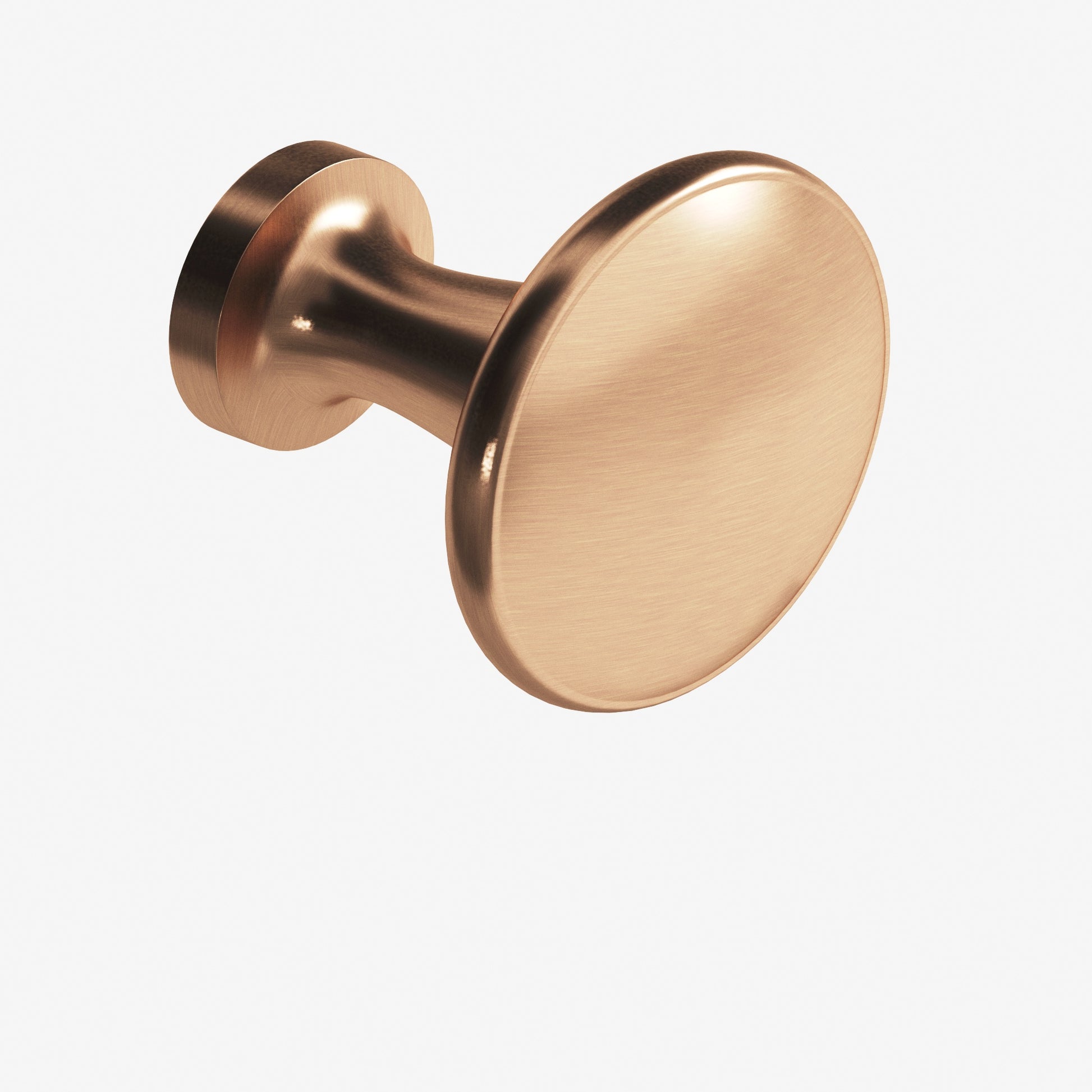 Colonial Bronze Series 140 1.375" Round Cabinet Knob Back-To-Back Shower Kit Satin Bronze / 1.375"