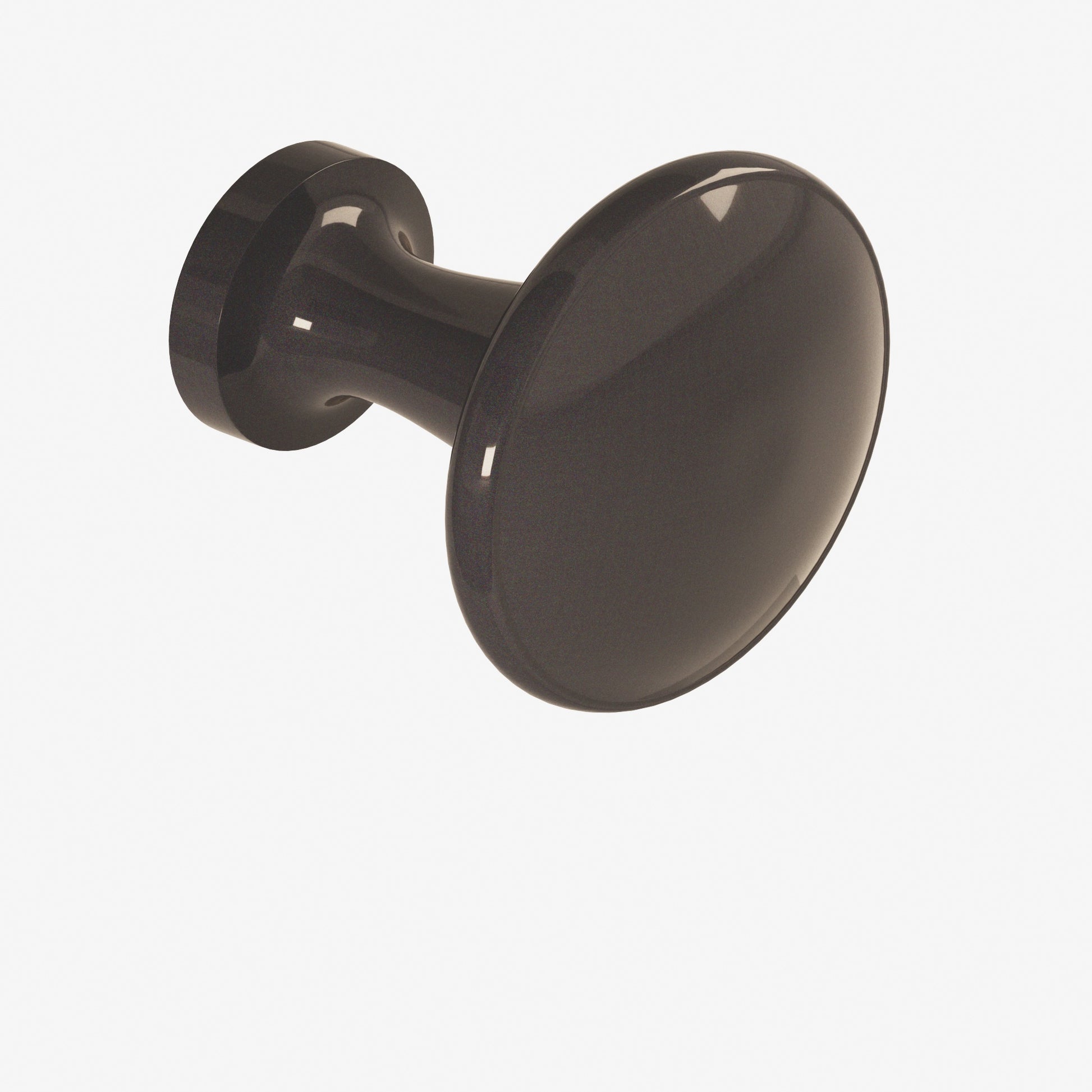 Colonial Bronze Series 140 1.375" Round Cabinet Knob Back-To-Back Shower Kit Dark Statuary Bronze / 1.375"