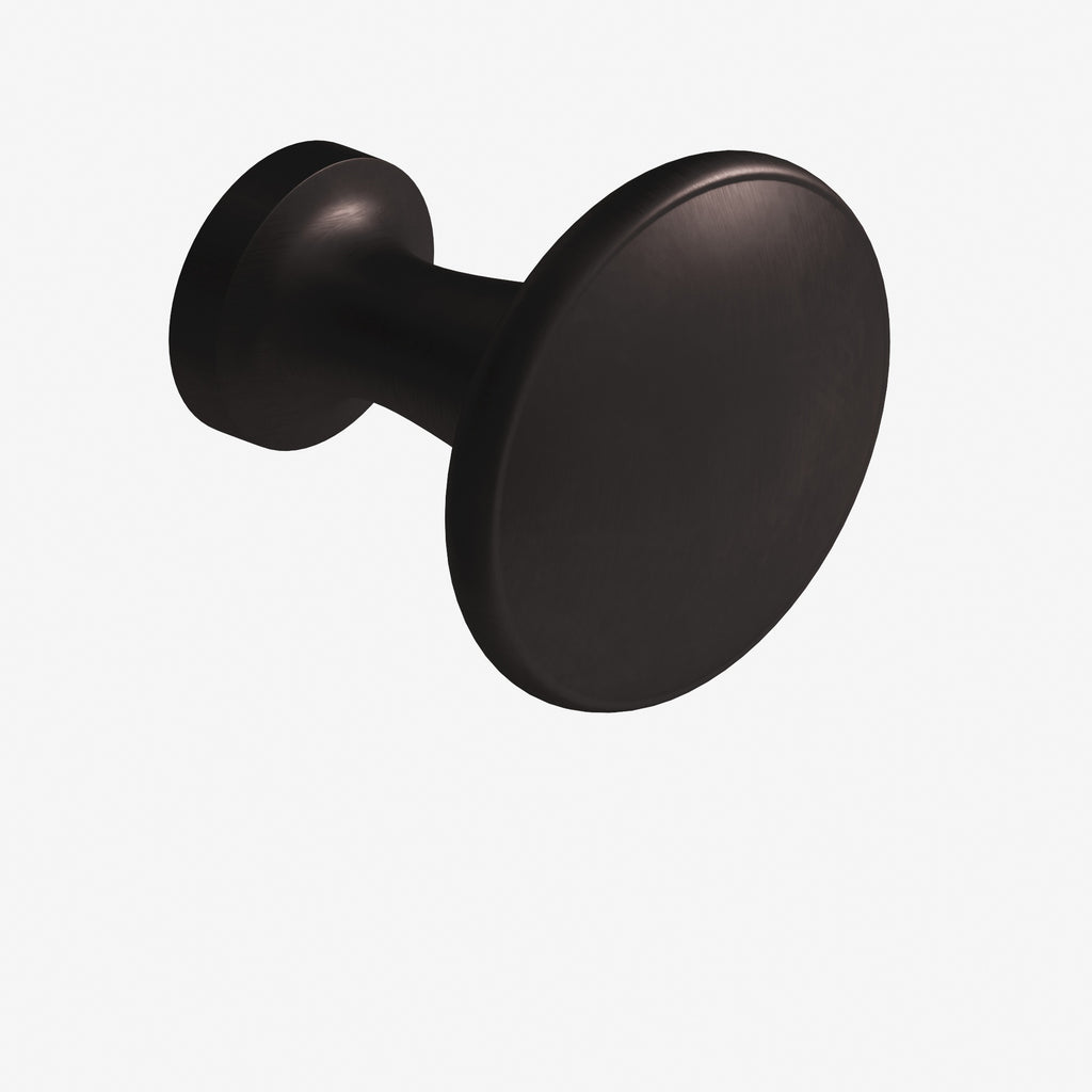 Colonial Bronze Series 137 1.0625" Round Cabinet Knob Matte Dark Statuary Bronze / 1.0625"