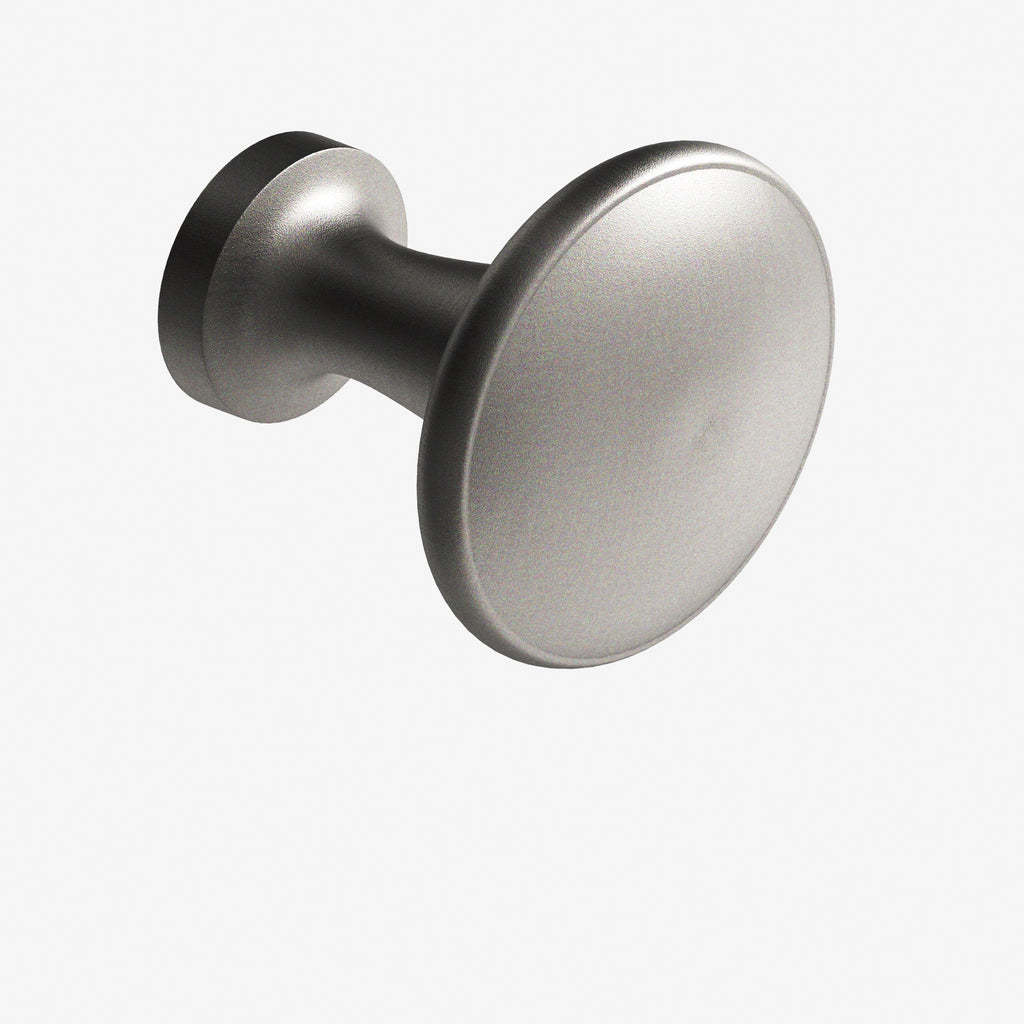 Colonial Bronze Series 140 1.375" Round Cabinet Knob Back-To-Back Shower Kit Frost Nickel™ / 1.375"