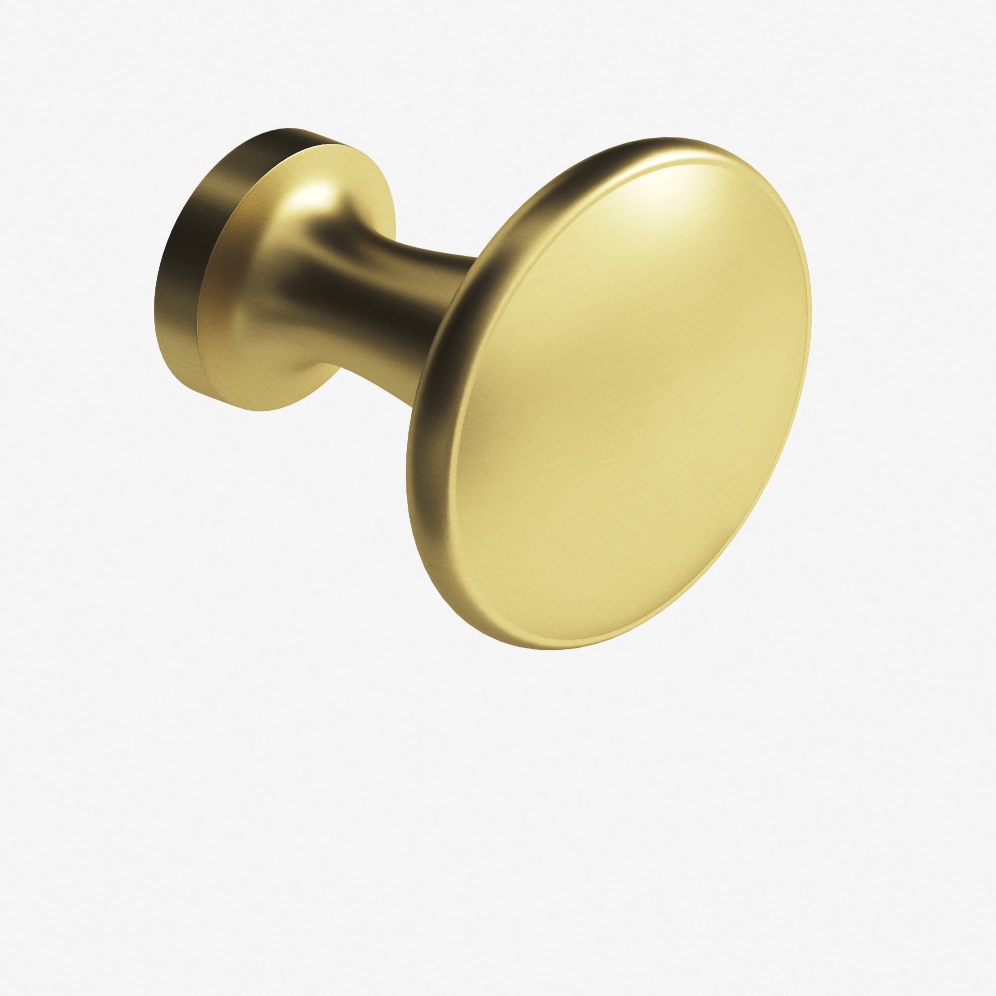 Colonial Bronze Series 137 1.0625" Round Cabinet Knob Matte Satin Brass / 1.0625"