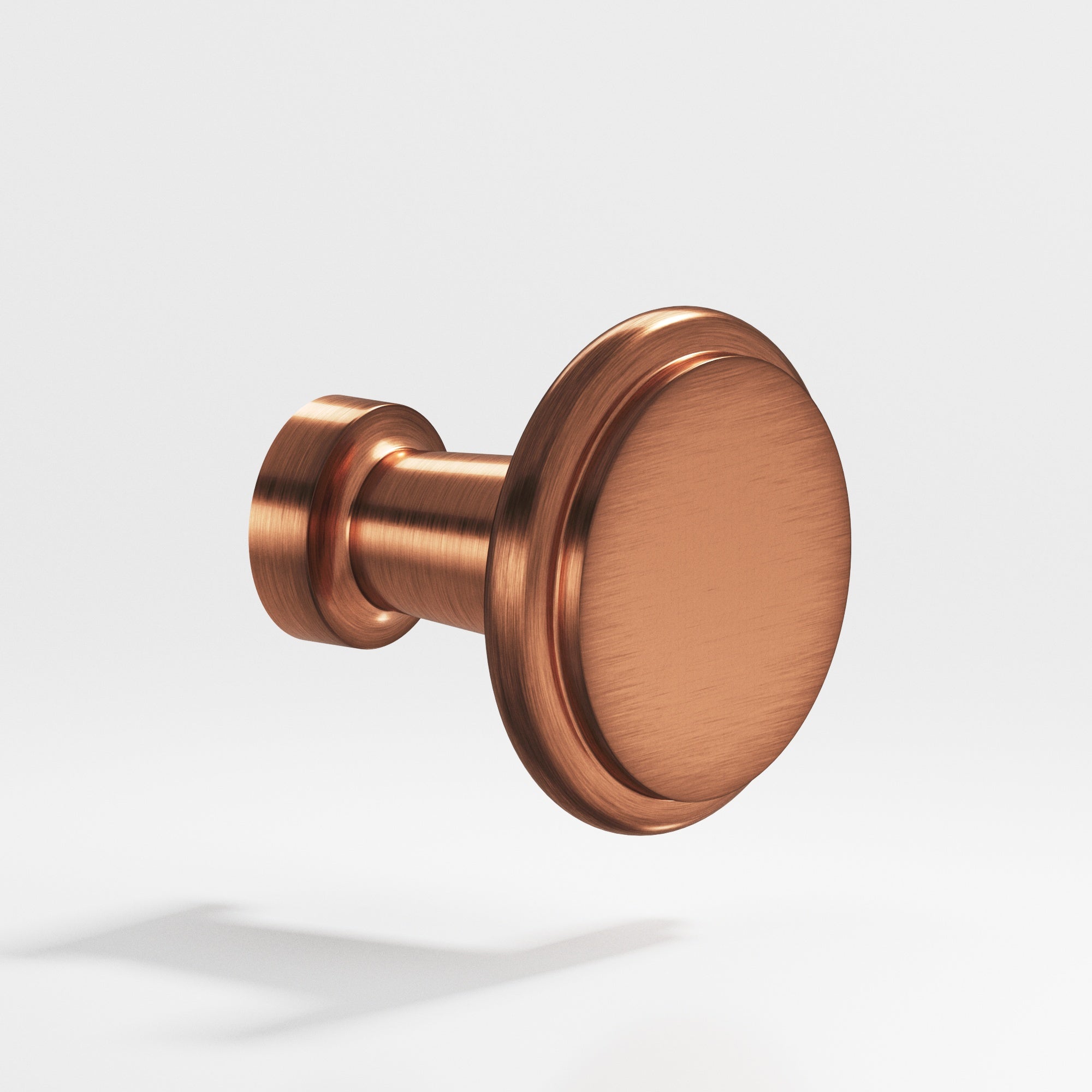 Colonial Bronze Series 138 1.0625" Round Cabinet Knob Antique Copper / 1.0625"