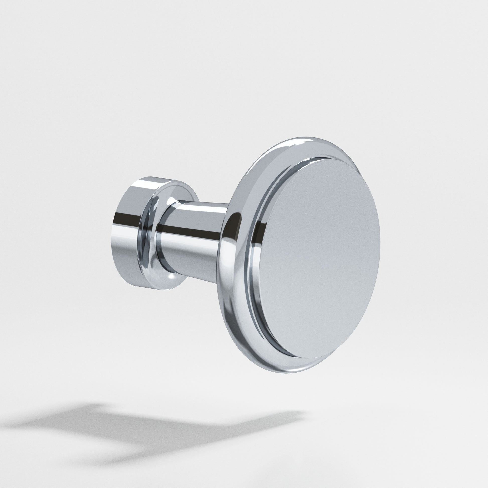 Colonial Bronze Series 138 1.0625" Round Cabinet Knob Polished Chrome / 1.0625"