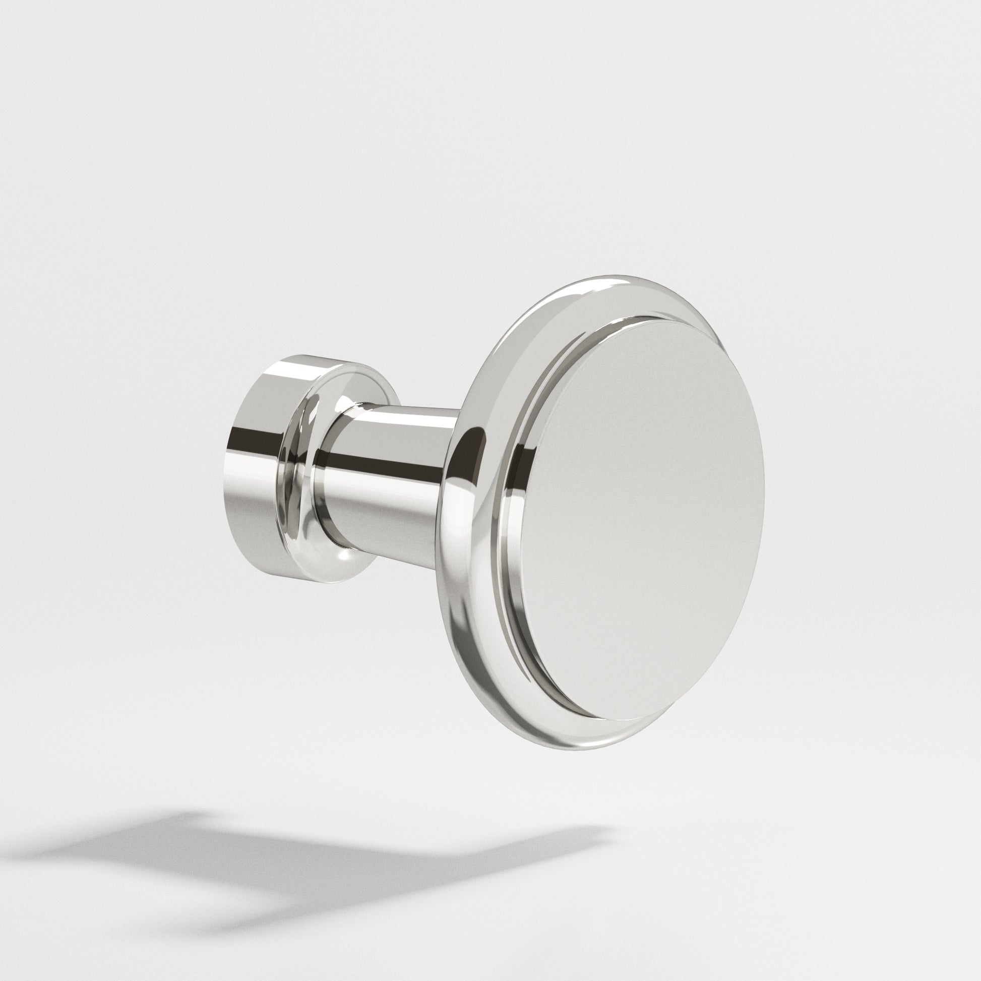 Colonial Bronze Series 138 1.0625" Round Cabinet Knob Polished Nickel / 1.0625"