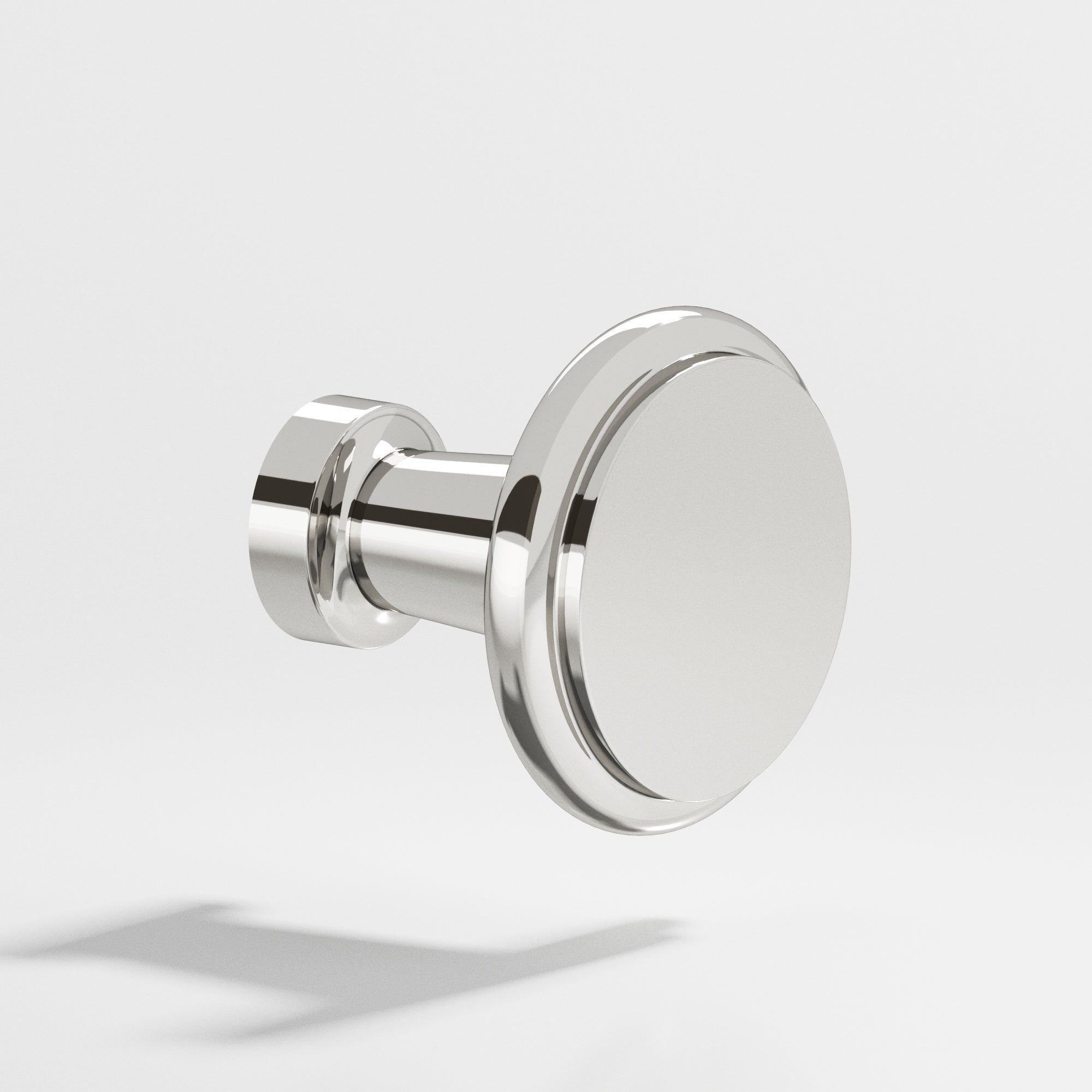 Colonial Bronze Series 138 1.0625" Round Cabinet Knob Polished Nickel / 1.0625"