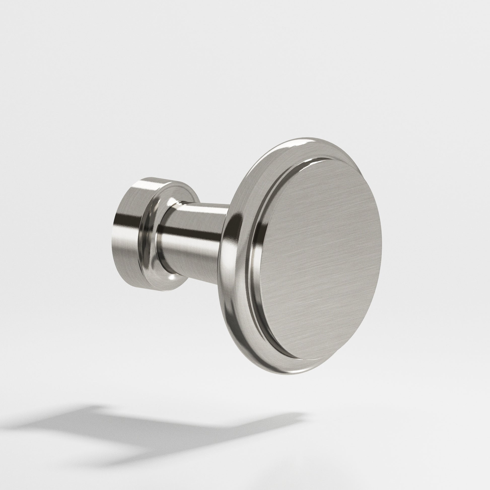 Colonial Bronze Series 138 1.0625" Round Cabinet Knob Nickel Stainless / 1.0625"