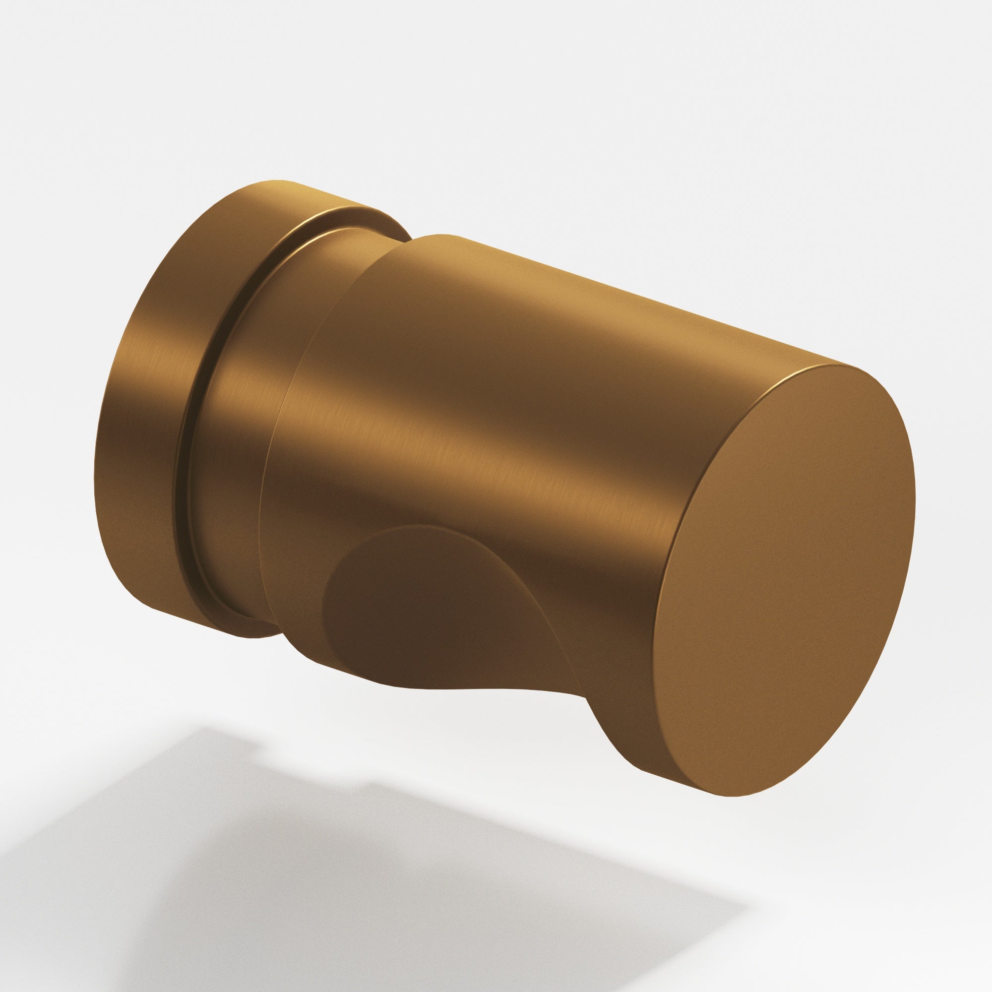 Colonial Bronze Series 141 .5" Round Grooved Cabinet Knob Matte Light Statuary Bronze / .5"