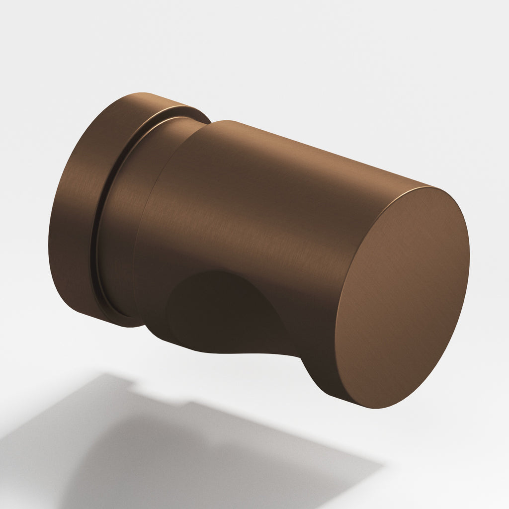 Colonial Bronze Series 141 .5" Round Grooved Cabinet Knob Matte Oil Rubbed Bronze / .5"