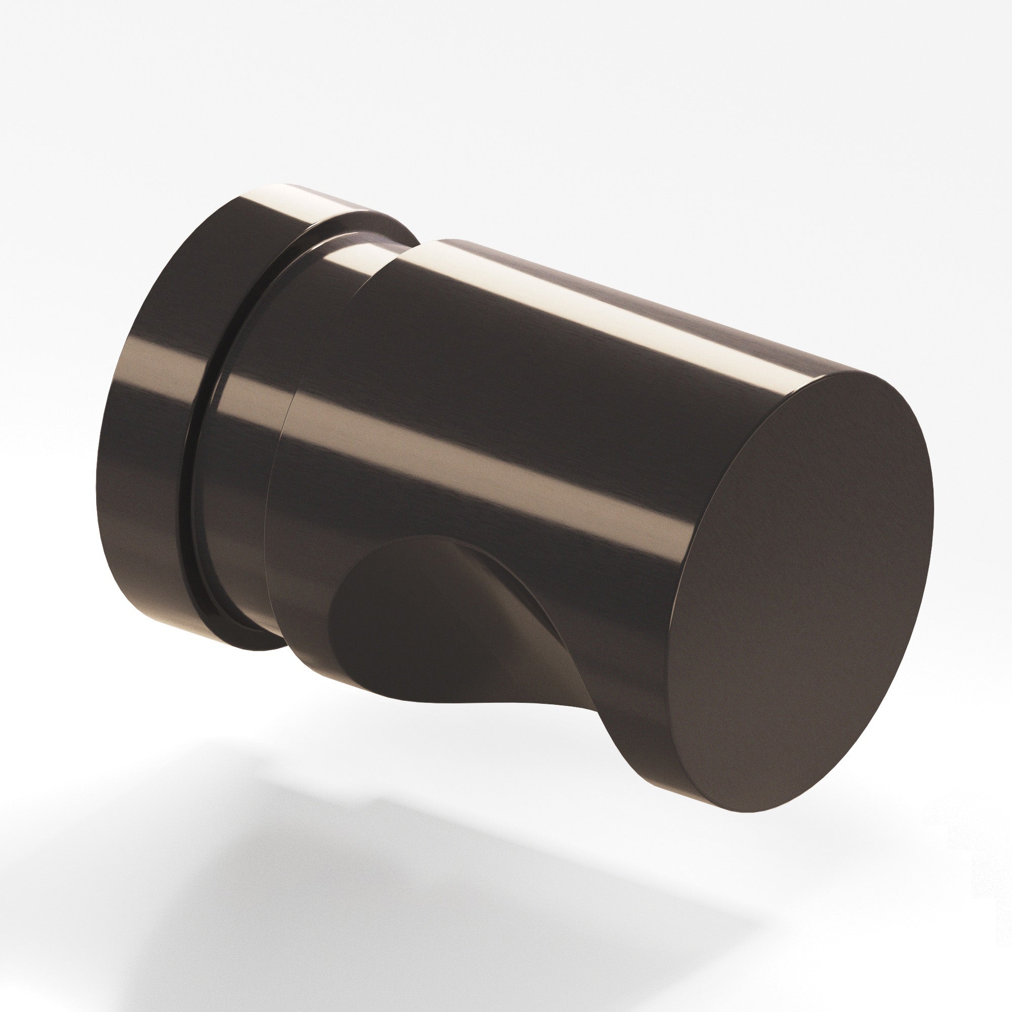 Colonial Bronze Series 141 .5" Round Grooved Cabinet Knob Dark Statuary Bronze / .5"