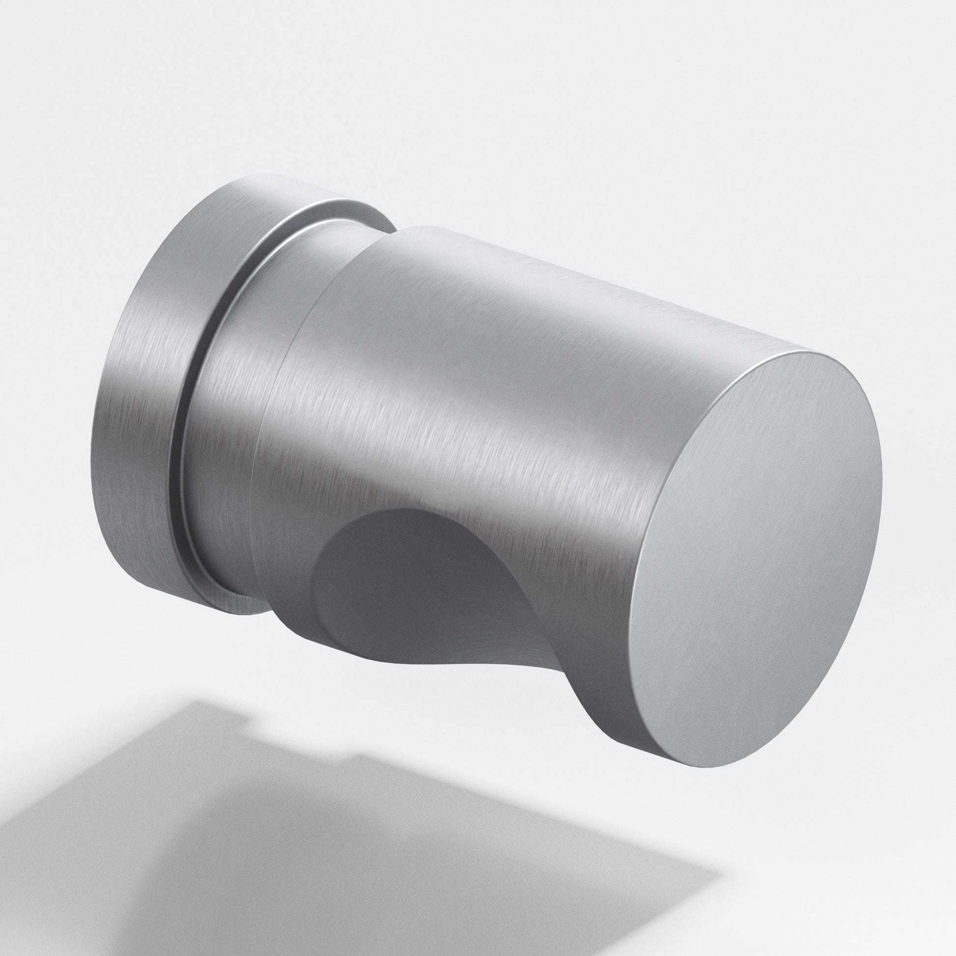 Colonial Bronze Series 141 .5" Round Grooved Cabinet Knob Matte Satin Chrome / .5"