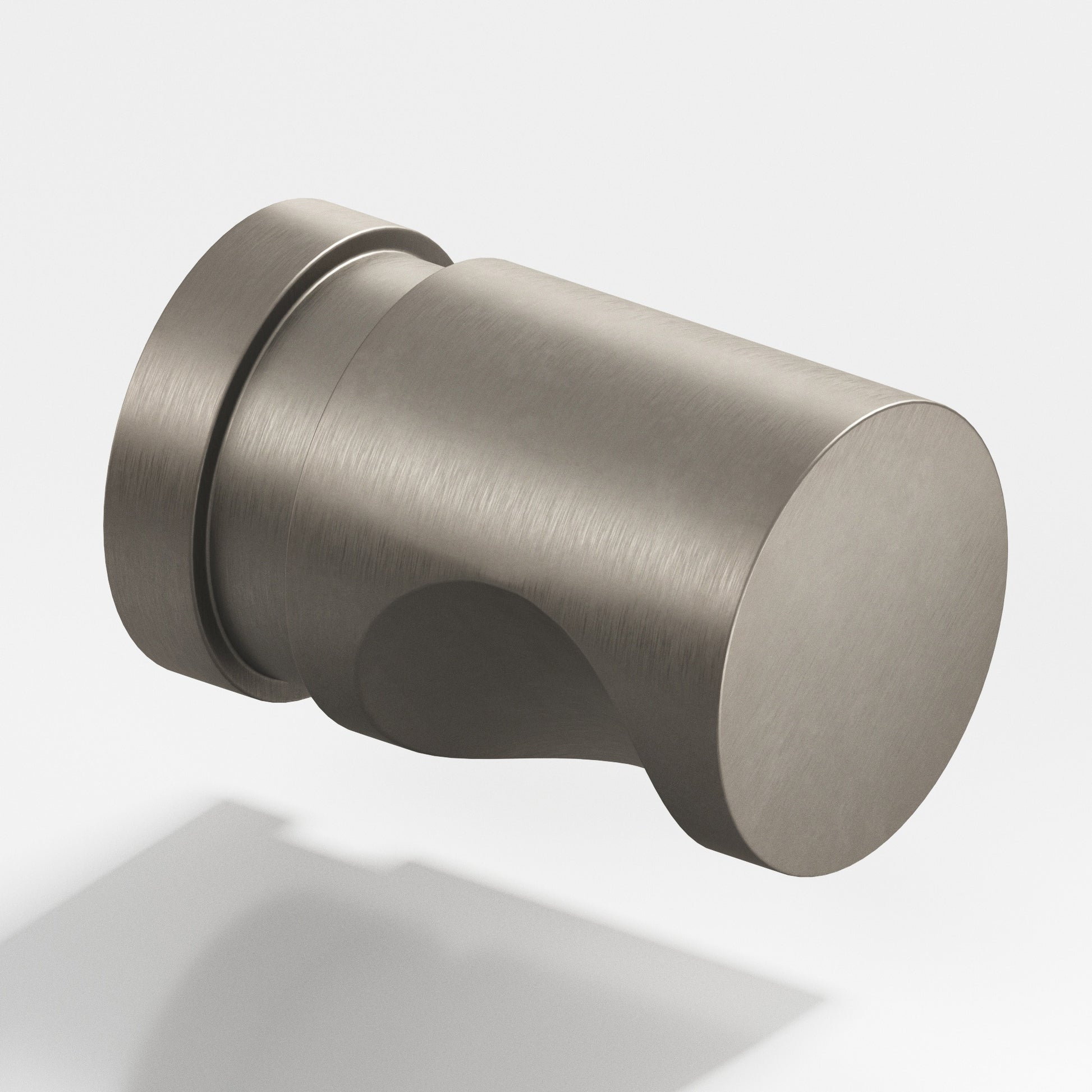 Colonial Bronze Series 141 .5" Round Grooved Cabinet Knob Matte Pewter / .5"