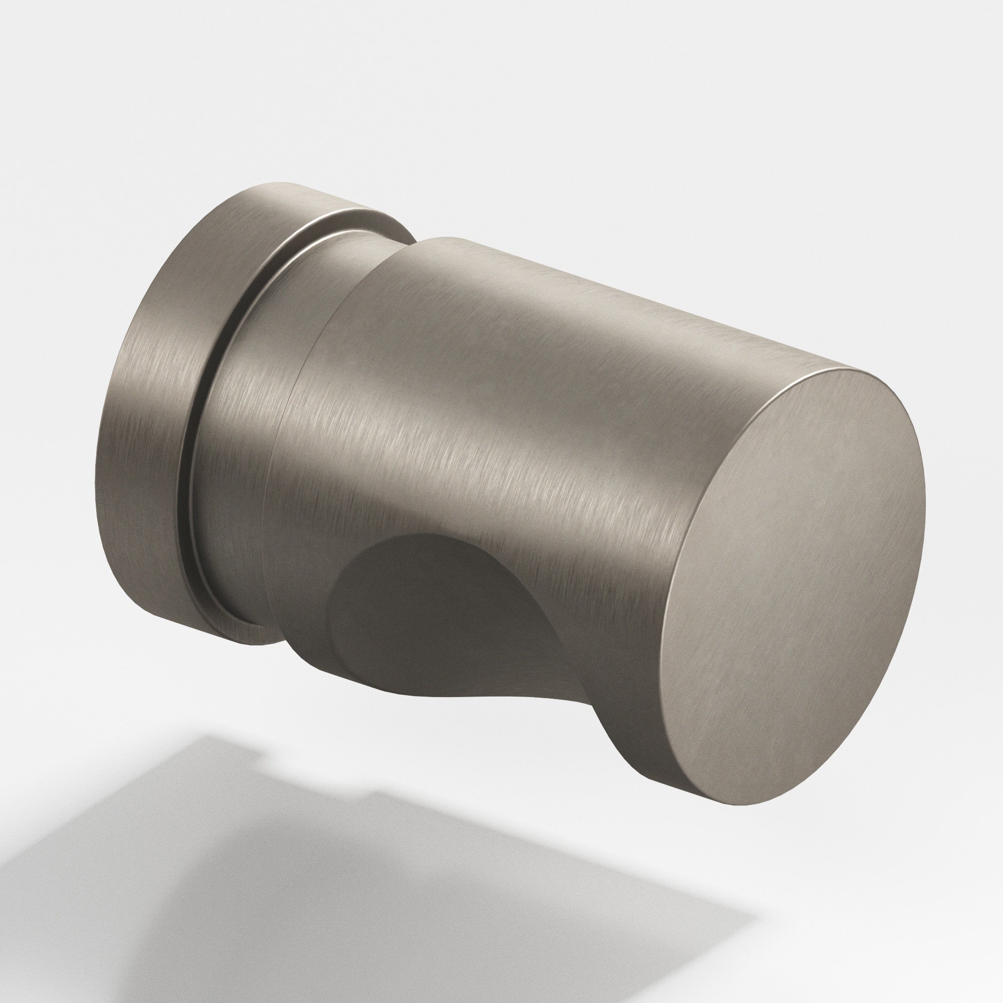 Colonial Bronze Series 141 .5" Round Grooved Cabinet Knob Matte Pewter / .5"