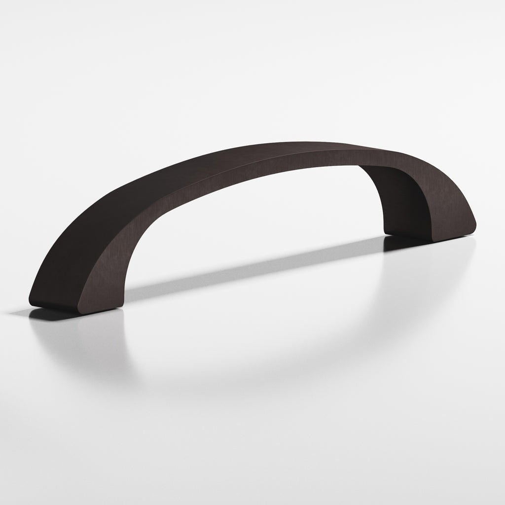 Colonial Bronze Series 165 3.5" Bow Cabinet Pull Matte Dark Statuary Bronze / 3.5"