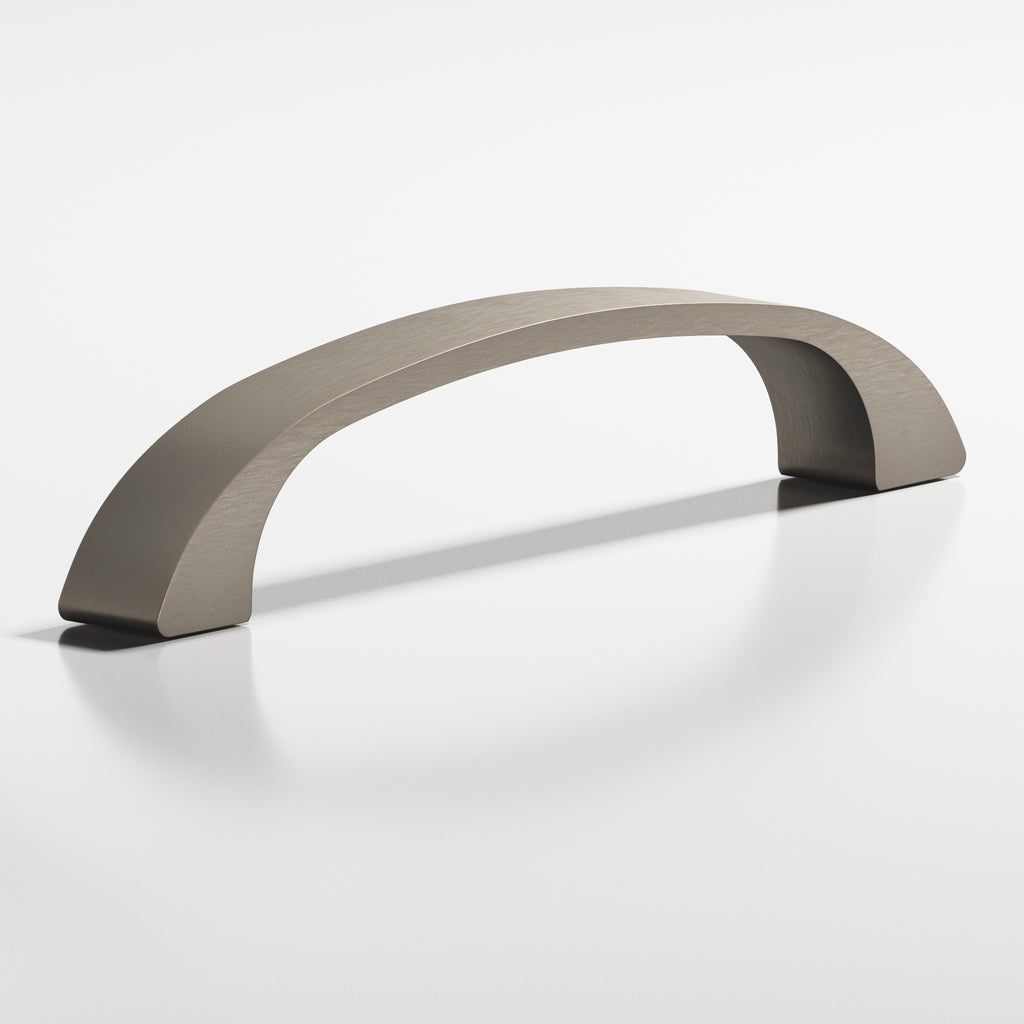 Colonial Bronze Series 165 3.5" Bow Cabinet Pull Matte Pewter / 3.5"