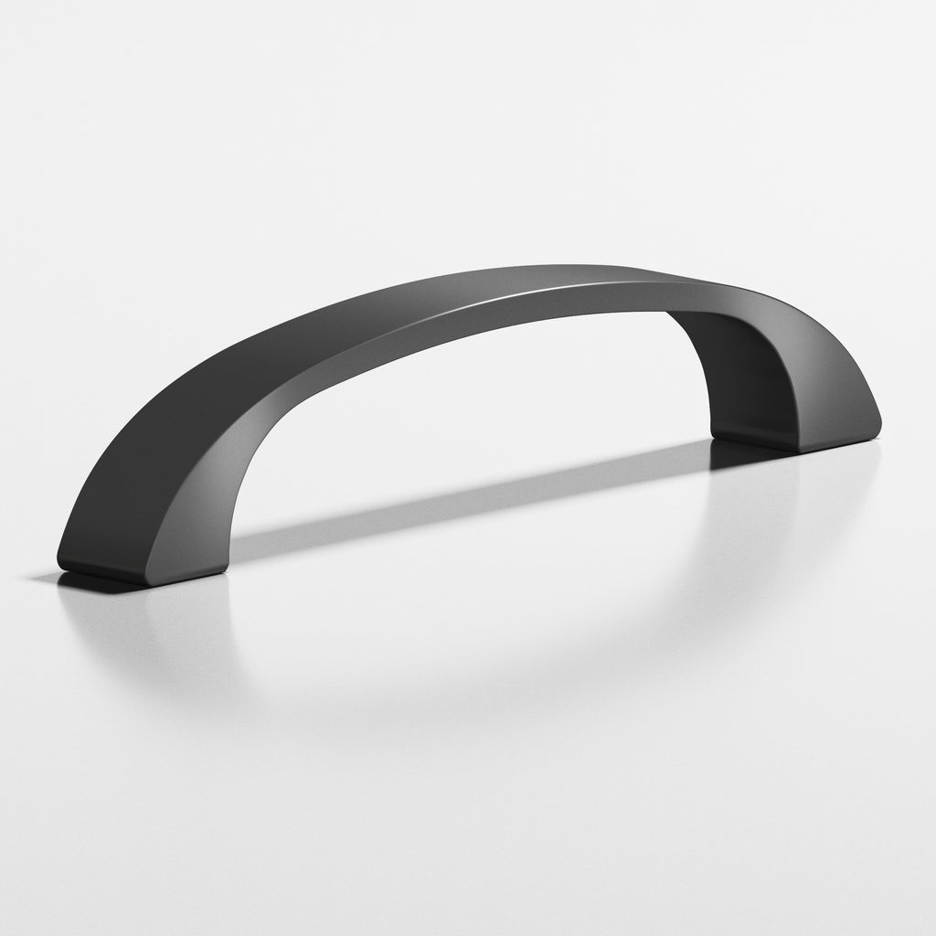 Colonial Bronze Series 165 3.5" Bow Cabinet Pull Matte Graphite / 3.5"