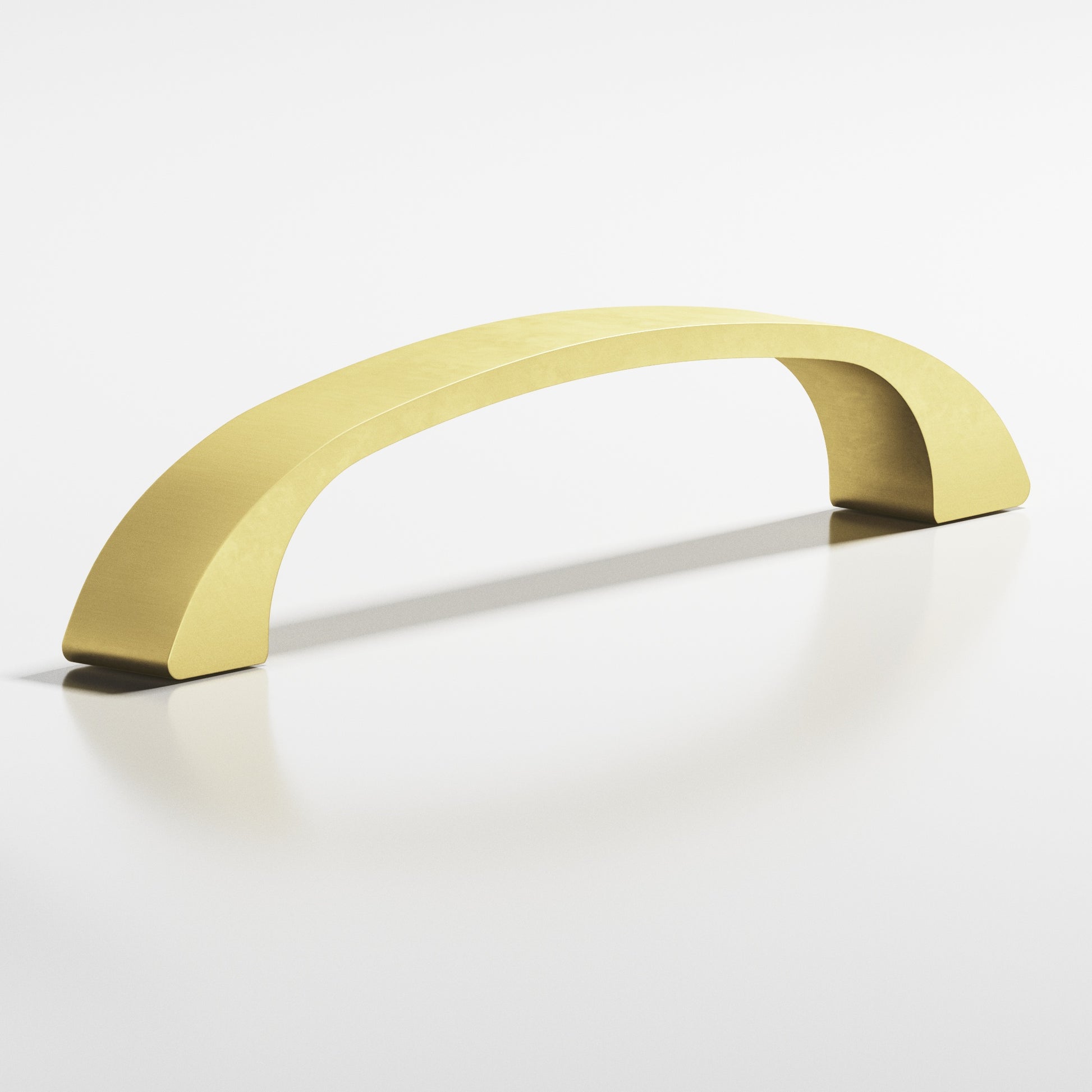 Colonial Bronze Series 167 3" Bow Cabinet Pull Matte Satin Brass / 3"