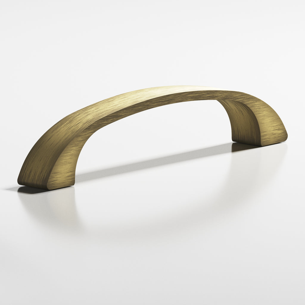 Colonial Bronze Series 167 3" Bow Cabinet Pull Matte Antique Satin Brass / 3"