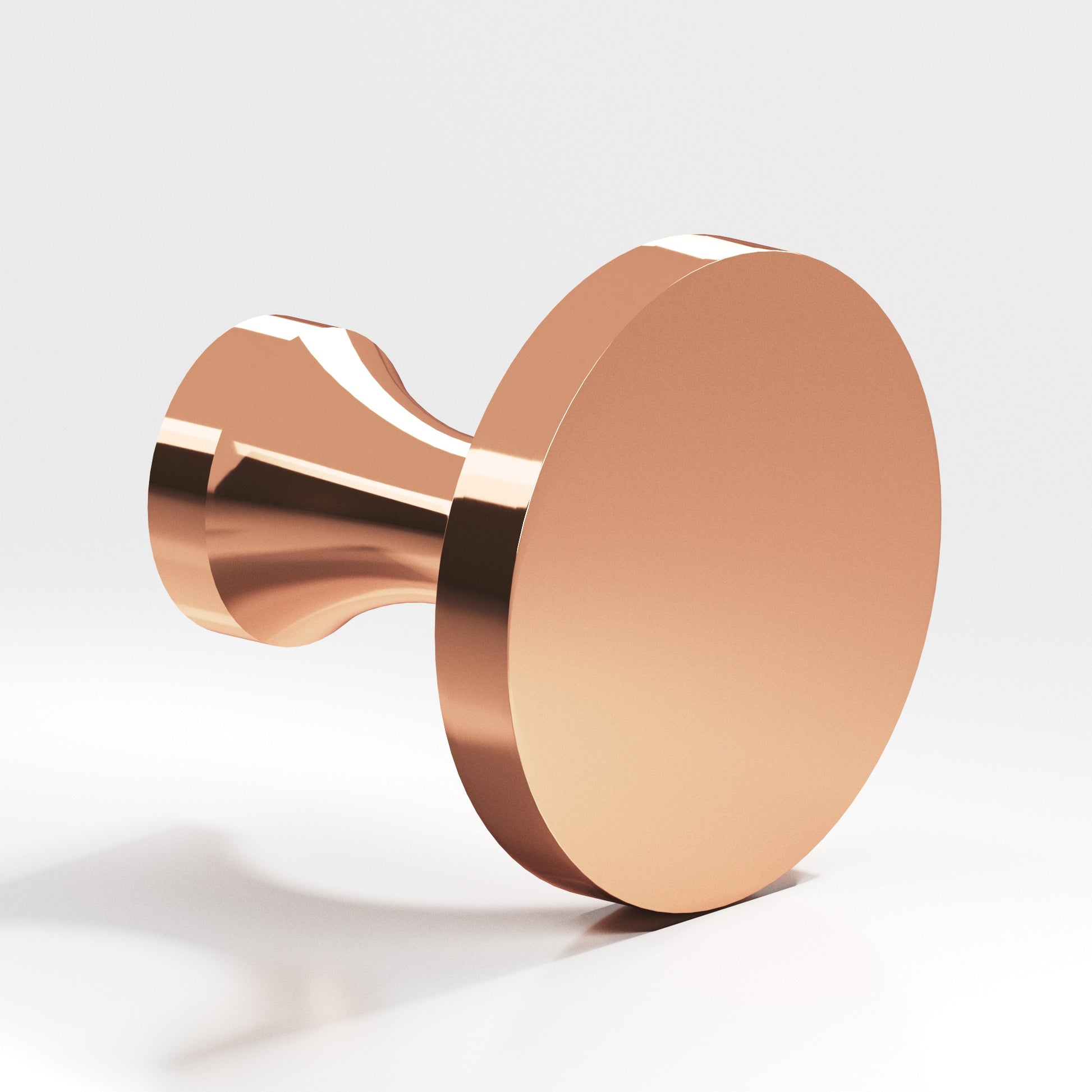 Colonial Bronze Series 172 1.5" Round Cabinet Knob Back-To-Back Shower Kit Polished Copper / 1.5"
