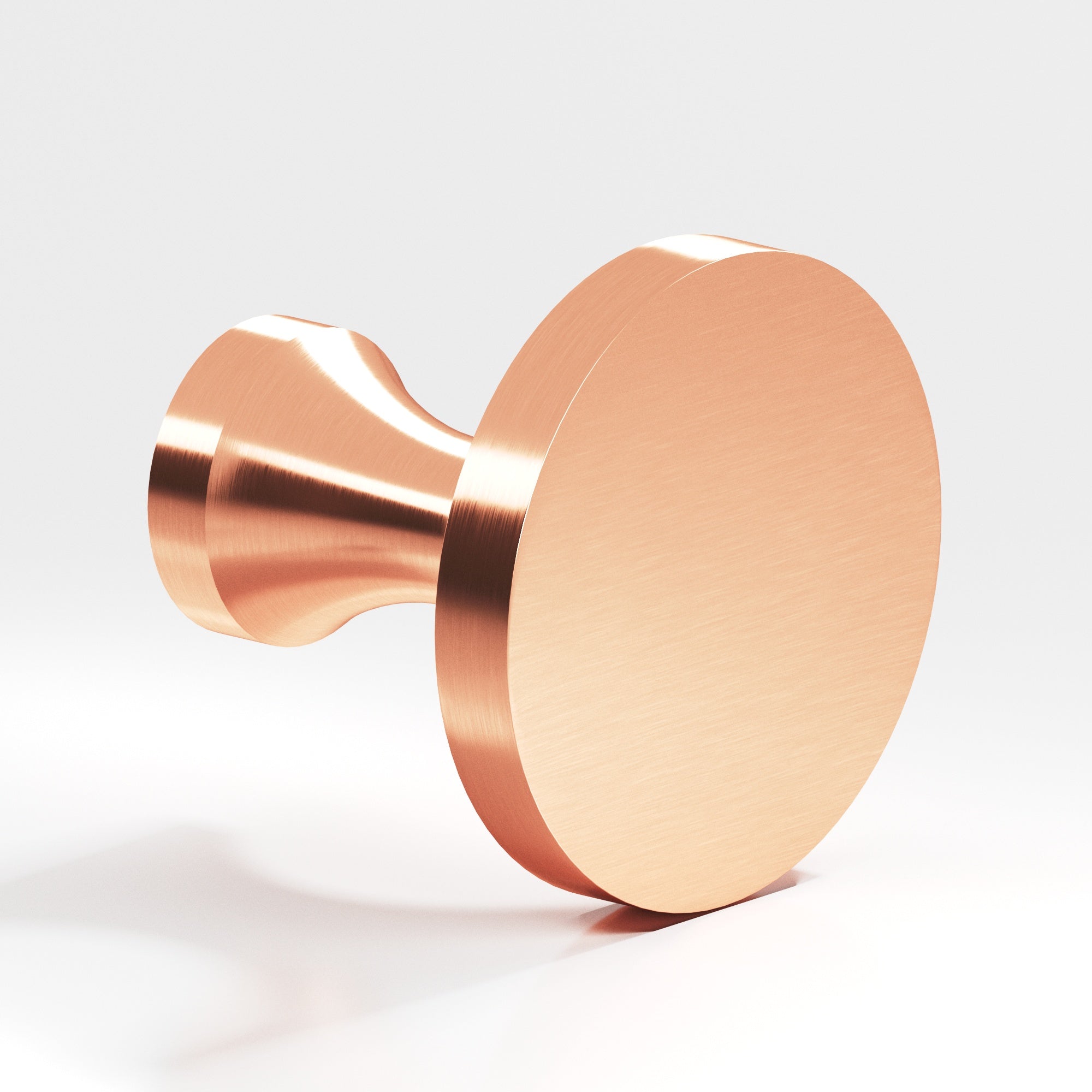 Colonial Bronze Series 172 1.5" Round Cabinet Knob Back-To-Back Shower Kit Satin Copper / 1.5"