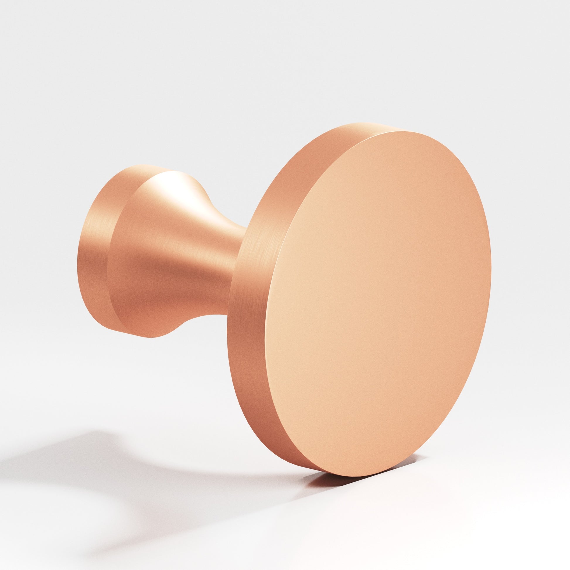 Colonial Bronze Series 172 1.5" Round Cabinet Knob Back-To-Back Shower Kit Matte Satin Copper / 1.5"