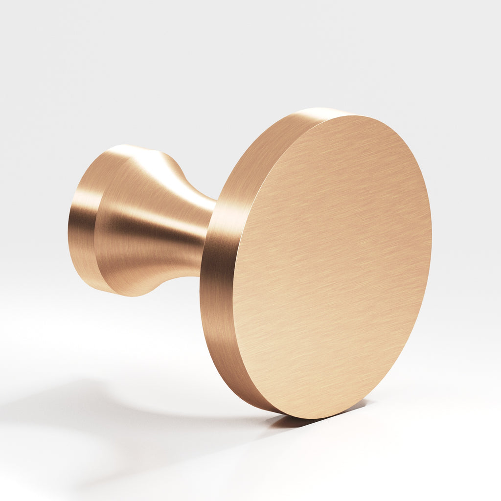 Colonial Bronze Series 172 1.5" Round Cabinet Knob Back-To-Back Shower Kit Satin Bronze / 1.5"