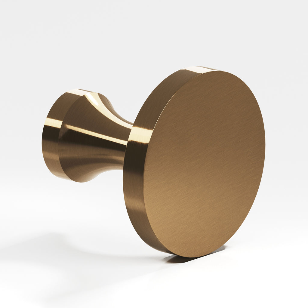 Colonial Bronze Series 171 1.125" Round Cabinet Knob Light Statuary Bronze / 1.125"