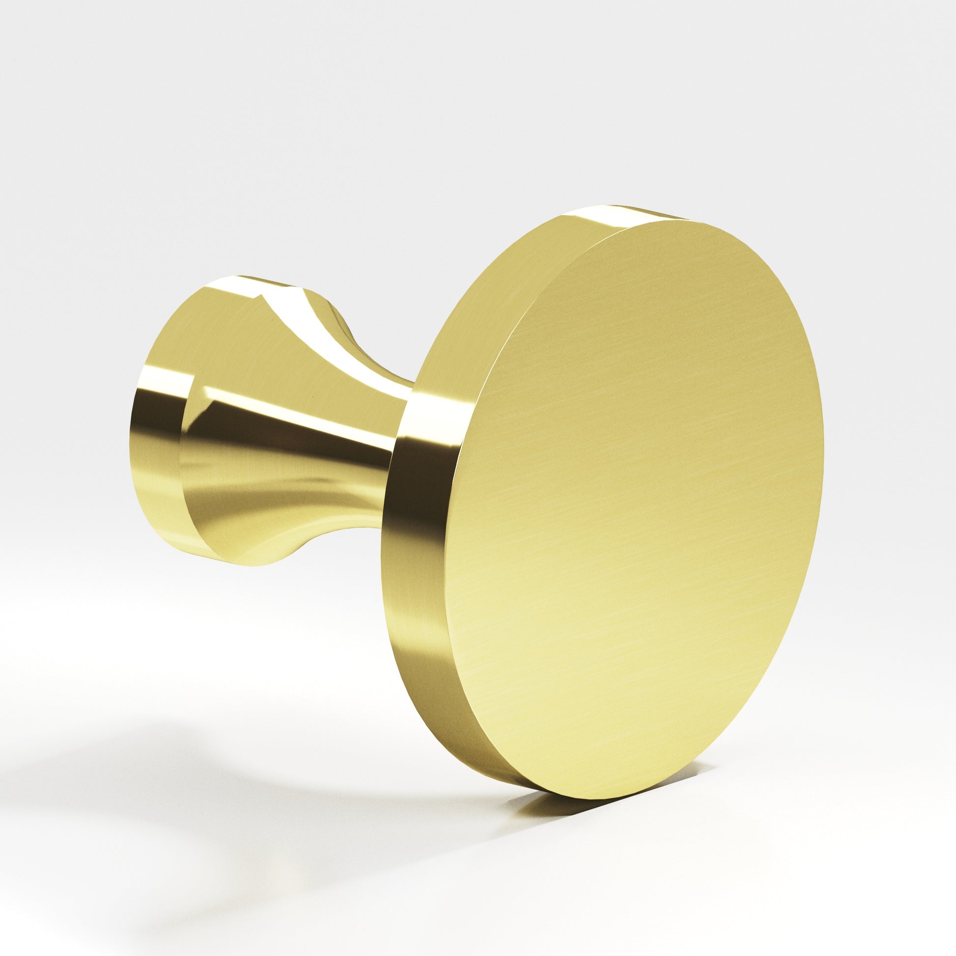 Colonial Bronze Series 171 1.125" Round Cabinet Knob Unlacquered Polished Brass / 1.125"
