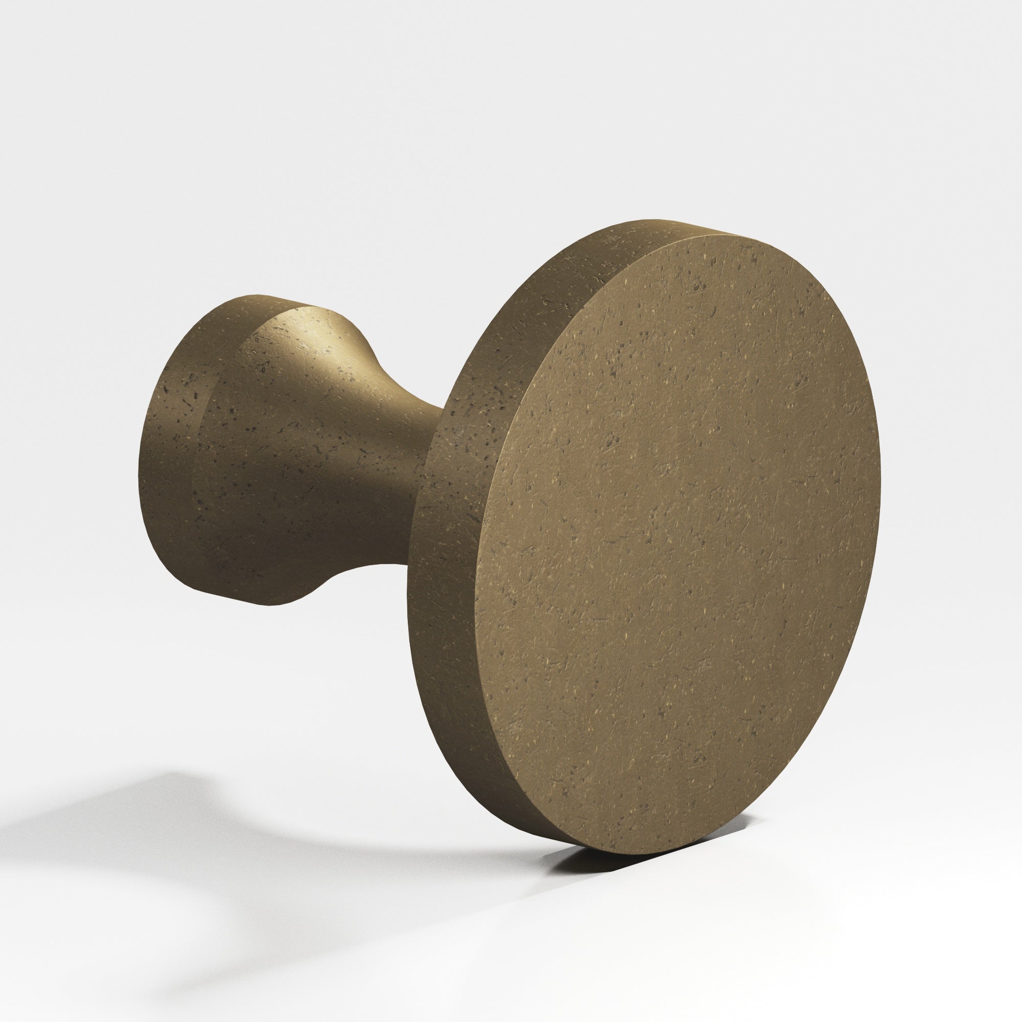Colonial Bronze Series 172 1.5" Round Cabinet Knob Back-To-Back Shower Kit Distressed Oil Rubbed Bronze / 1.5"