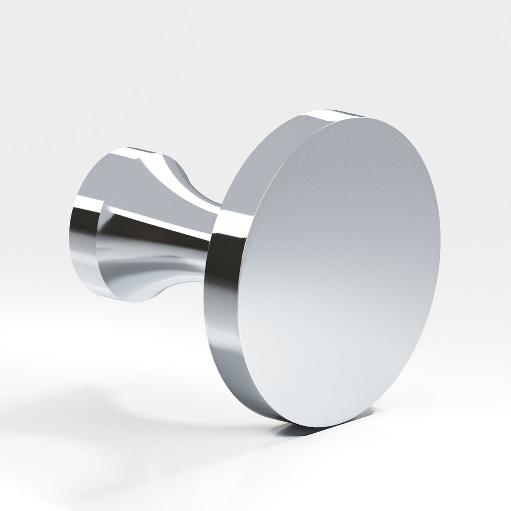 Colonial Bronze Series 172 1.5" Round Cabinet Knob Back-To-Back Shower Kit Polished Chrome / 1.5"