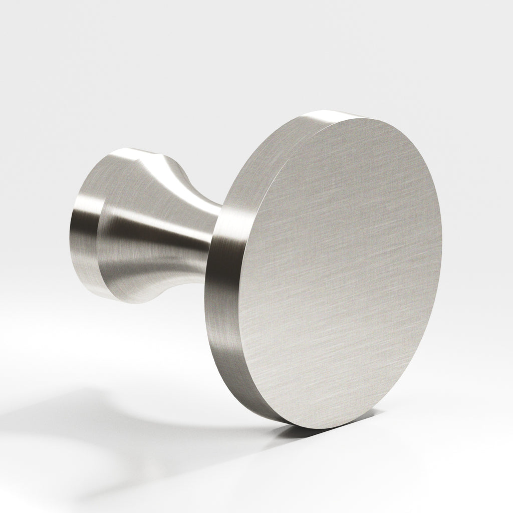 Colonial Bronze Series 172 1.5" Round Cabinet Knob Back-To-Back Shower Kit Satin Nickel / 1.5"