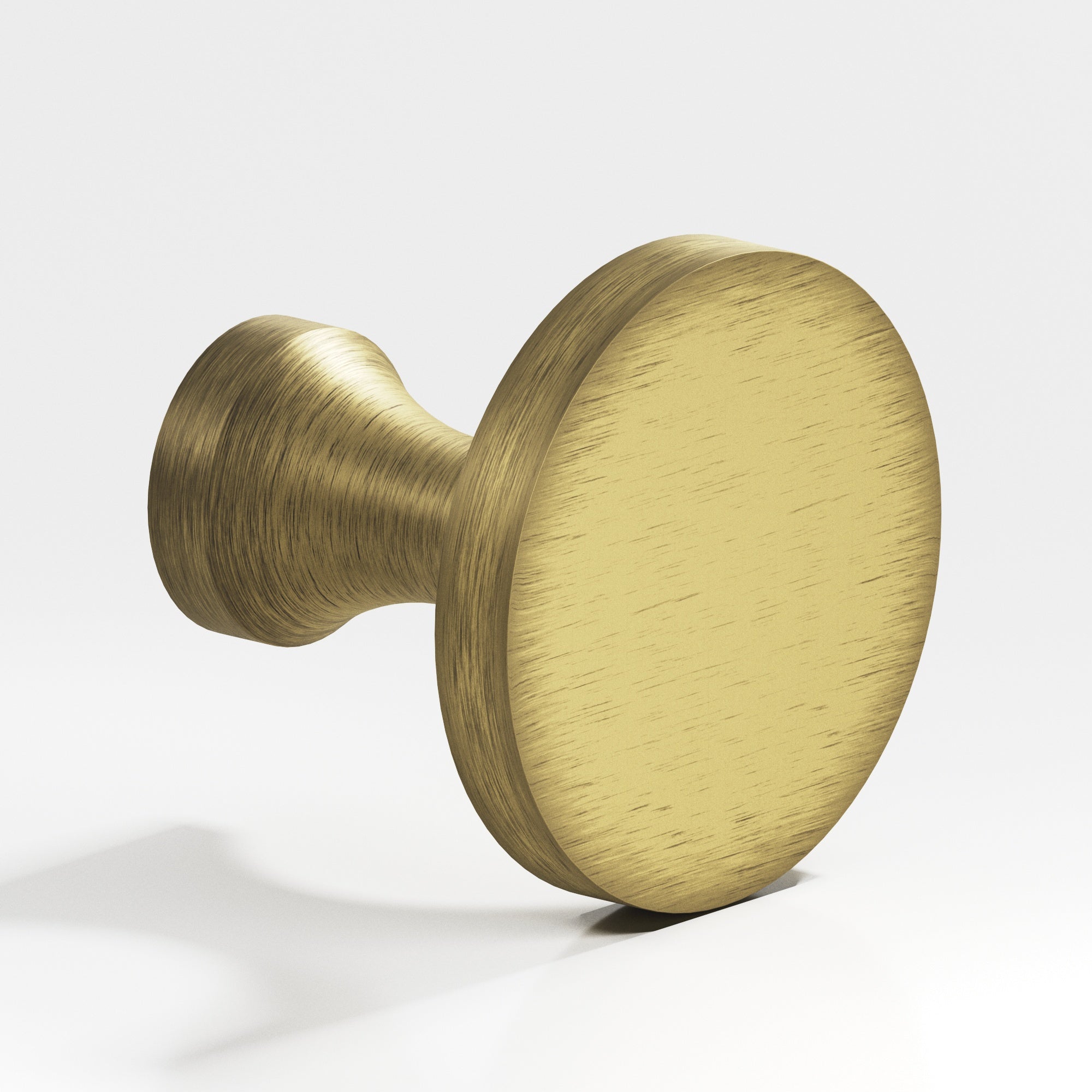 Colonial Bronze Series 171 1.125" Round Cabinet Knob Matte Antique Satin Brass / 1.125"