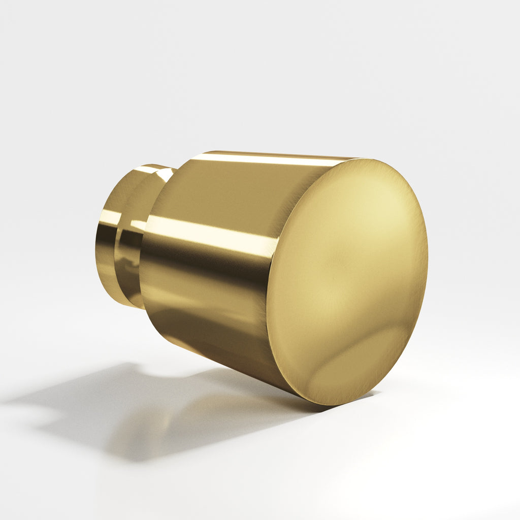 Colonial Bronze Series 181 1.25" Round Tapered Cabinet Knob Back-To-Back Shower Kit Antique Bronze / 1.25"