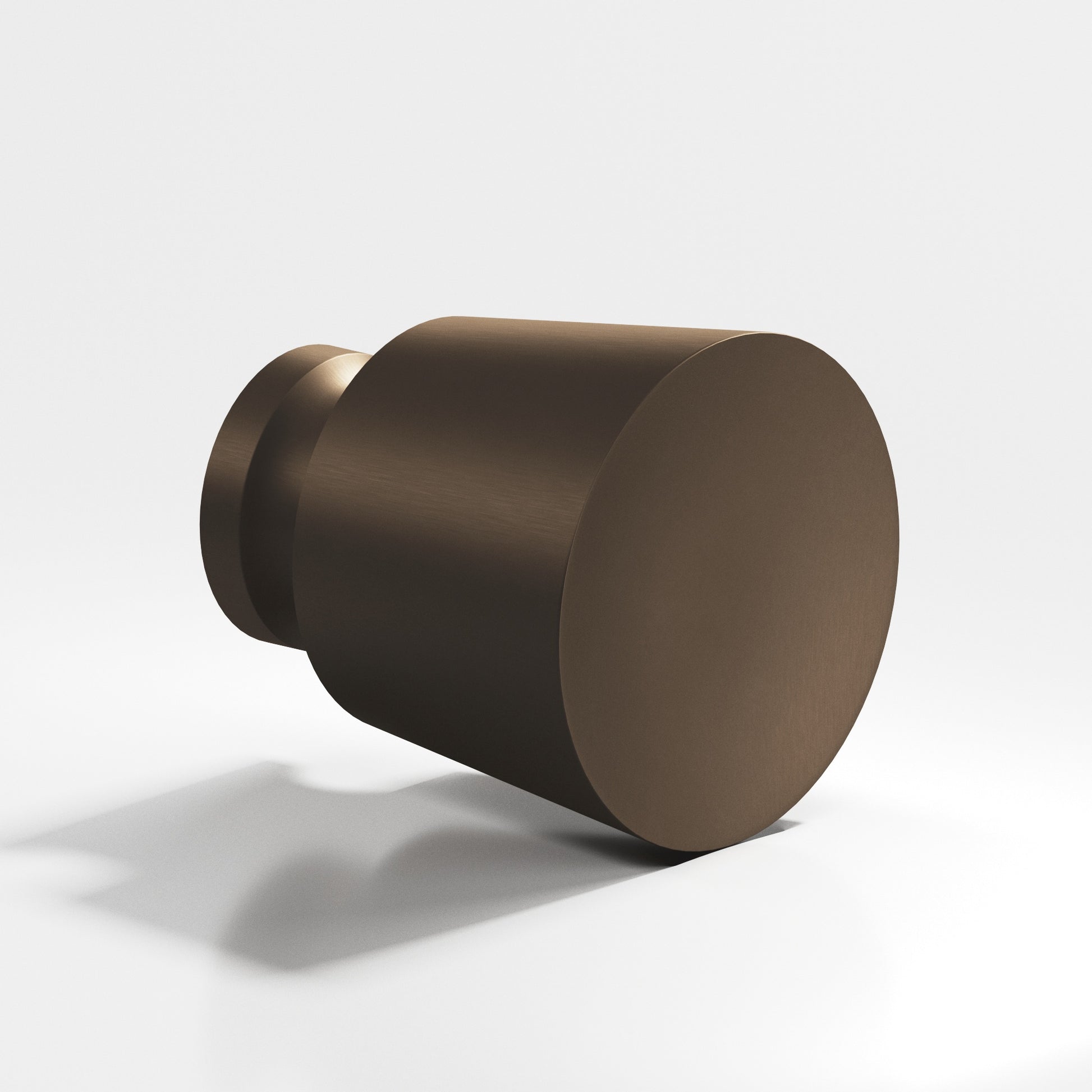 Colonial Bronze Series 181 1.25" Round Tapered Cabinet Knob Back-To-Back Shower Kit Heritage Bronze / 1.25"
