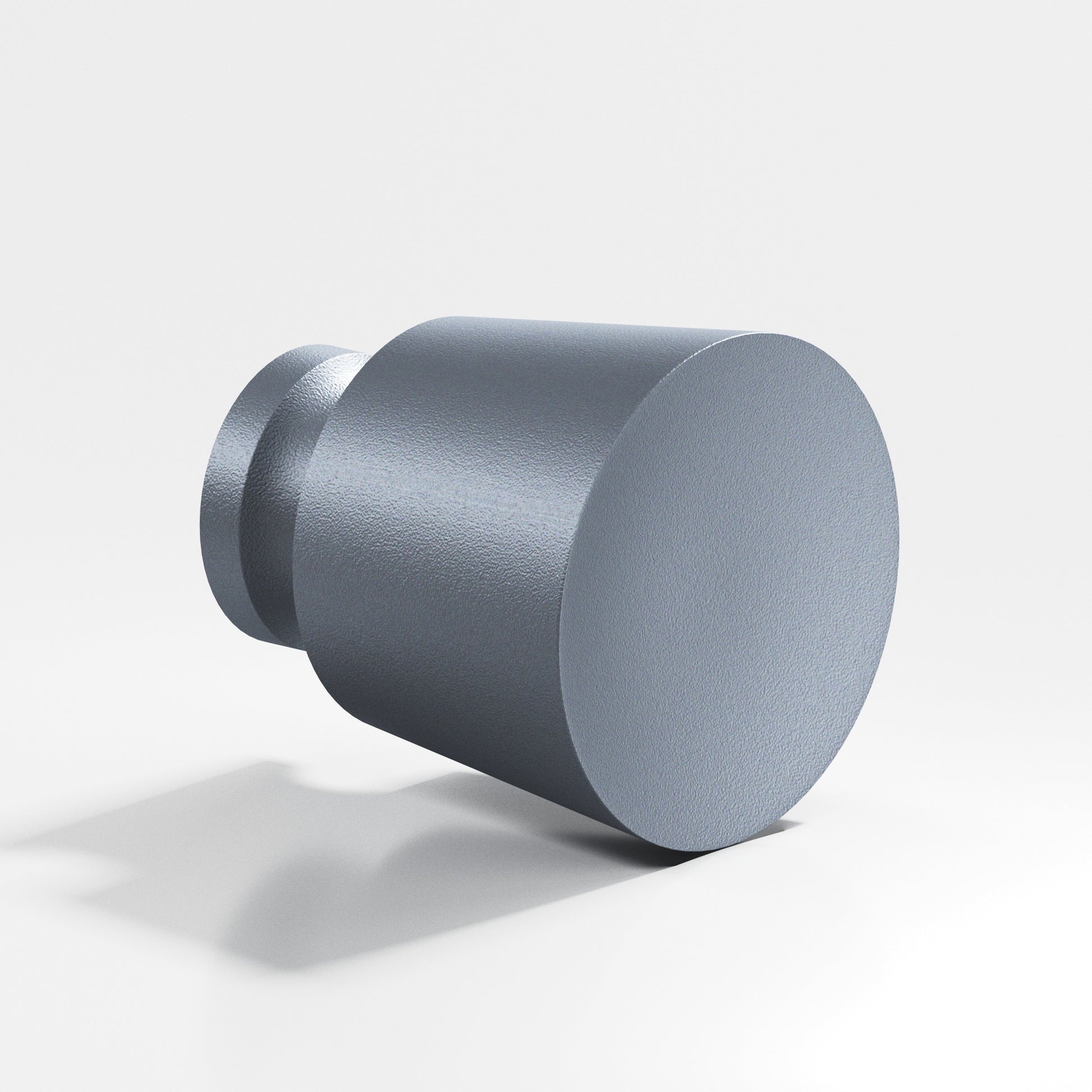 Colonial Bronze Series 180 1" Round Tapered Cabinet Knob Back-To-Back Shower Kit Frost Chrome™ / 1"