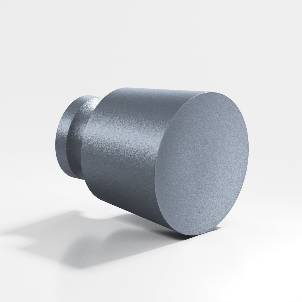 Colonial Bronze Series 180 1" Round Tapered Cabinet Knob Back-To-Back Shower Kit Frost Chrome™ / 1"