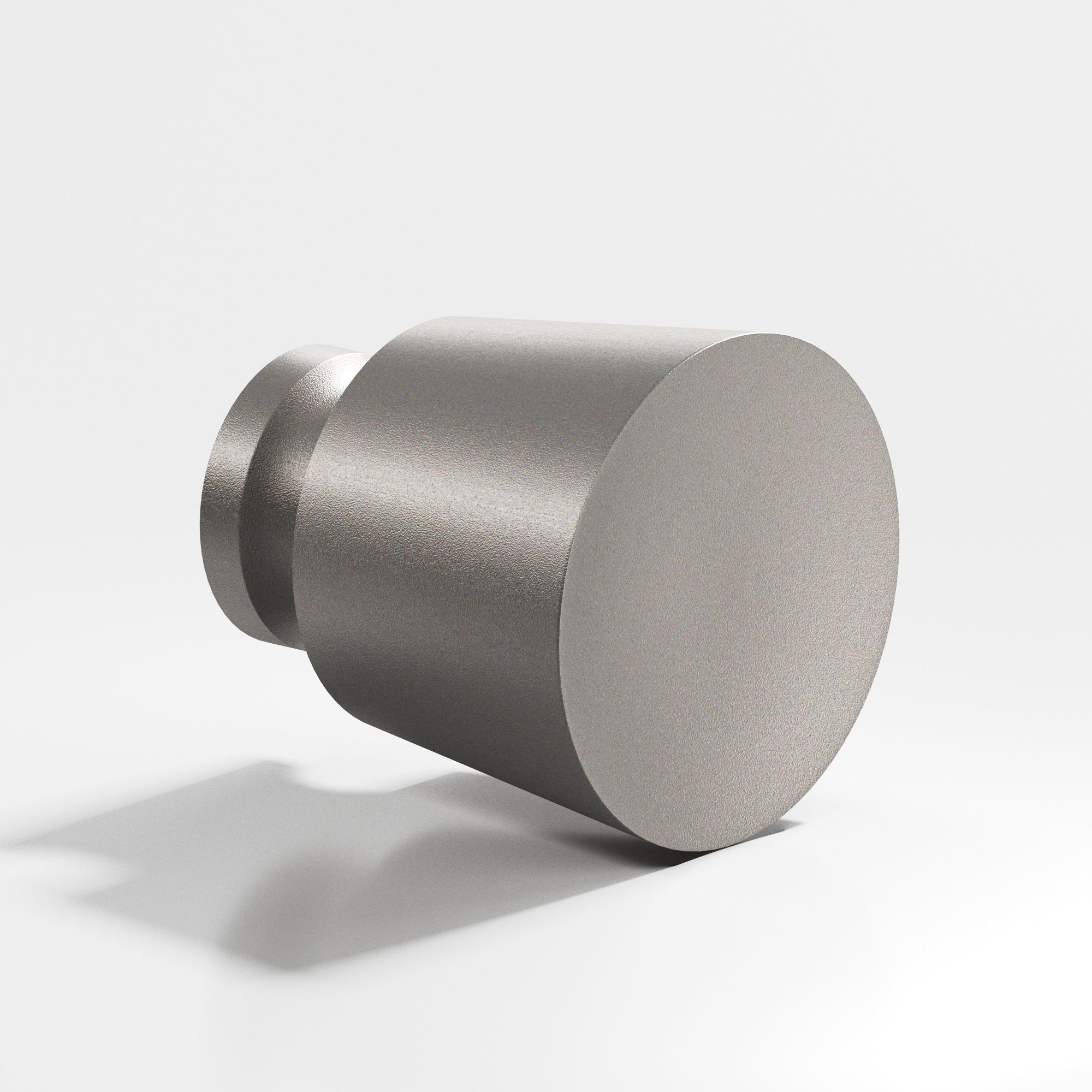Colonial Bronze Series 181 1.25" Round Tapered Cabinet Knob Back-To-Back Shower Kit Frost Nickel™ / 1.25"