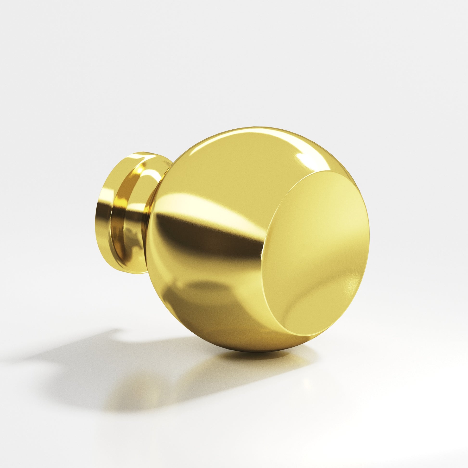 Colonial Bronze Series 182 1" Round Cabinet Knob French Gold / 1"