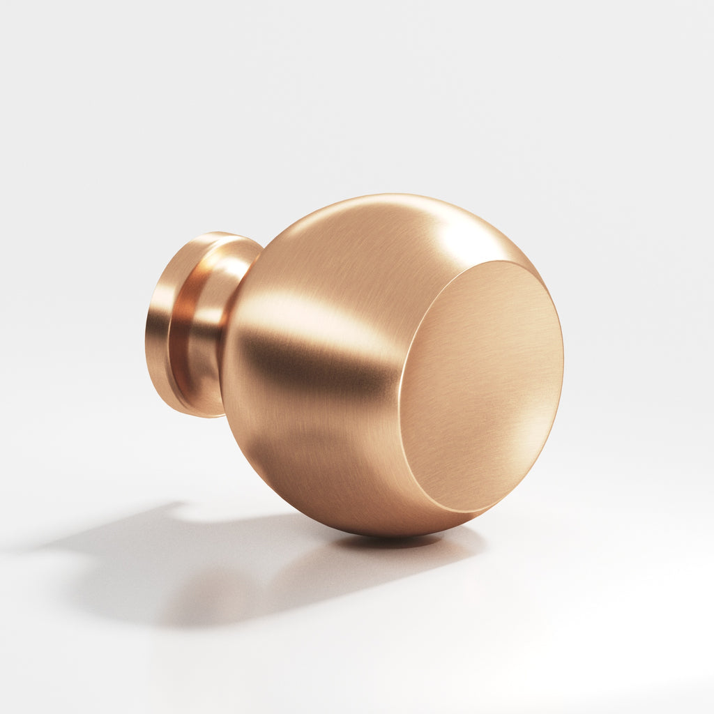 Colonial Bronze Series 183 1.25" Round Cabinet Knob Back-To-Back Shower Kit Satin Bronze / 1.25"