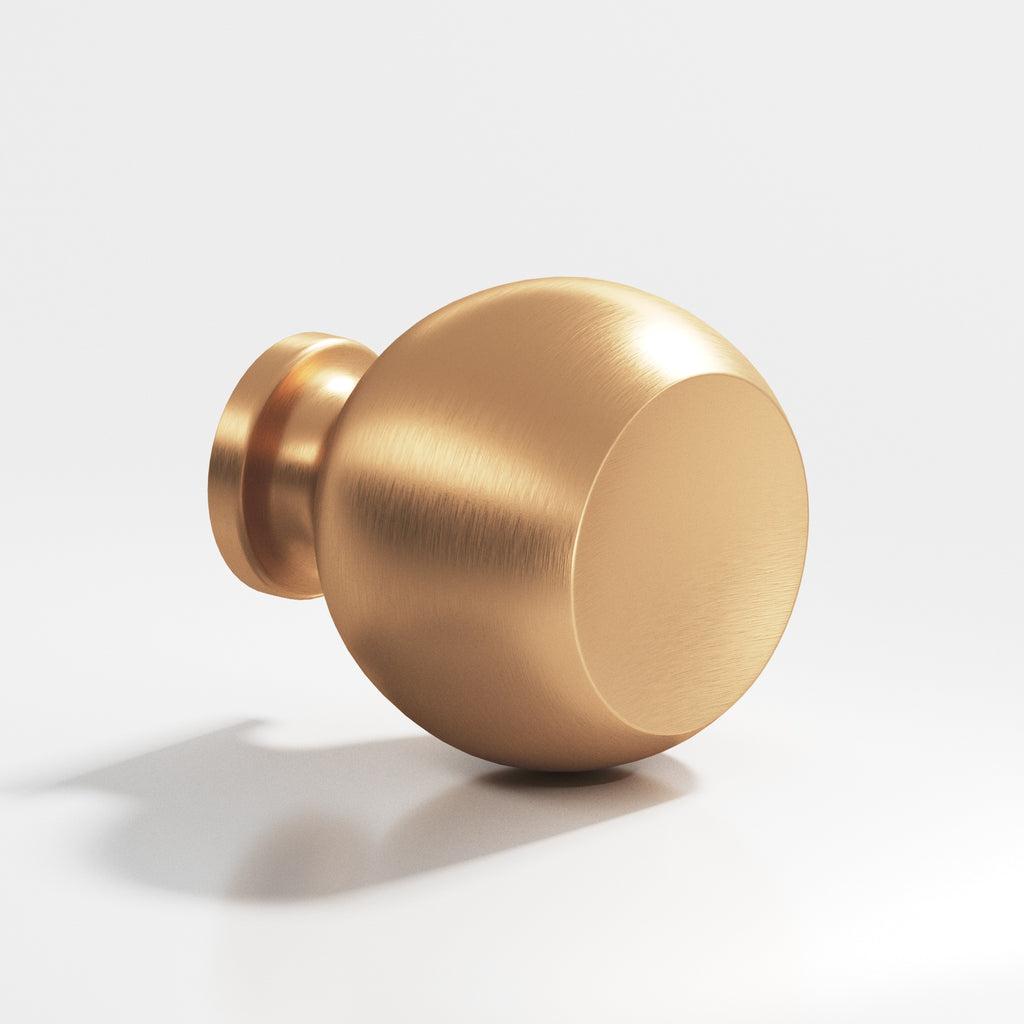 Colonial Bronze Series 183 1.25" Round Cabinet Knob Back-To-Back Shower Kit Matte Satin Bronze / 1.25"