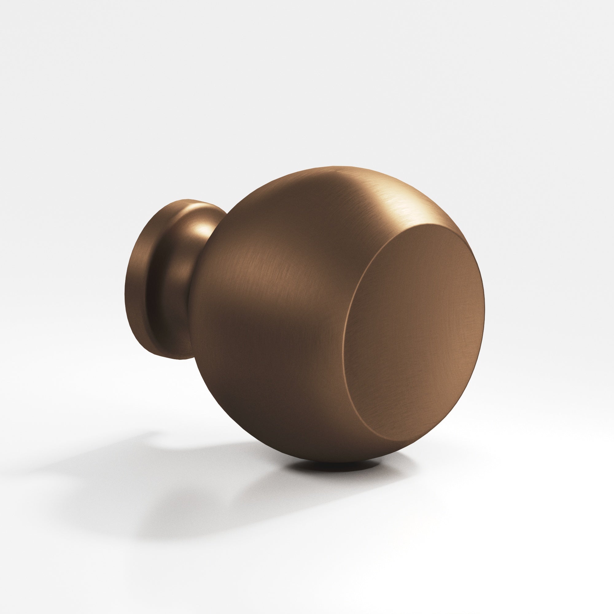 Colonial Bronze Series 183 1.25" Round Cabinet Knob Back-To-Back Shower Kit Matte Oil Rubbed Bronze / 1.25"