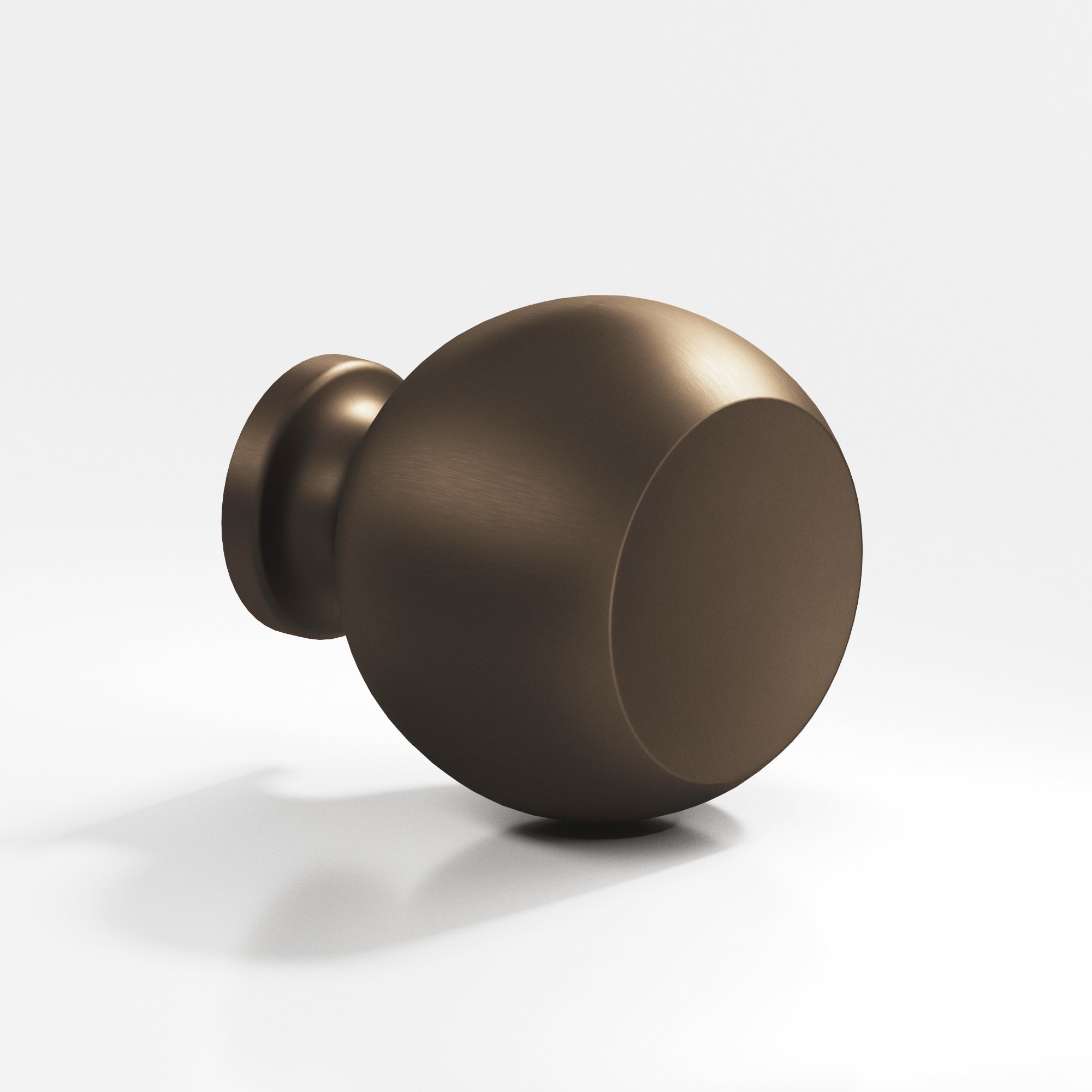 Colonial Bronze Series 183 1.25" Round Cabinet Knob Back-To-Back Shower Kit Heritage Bronze / 1.25"