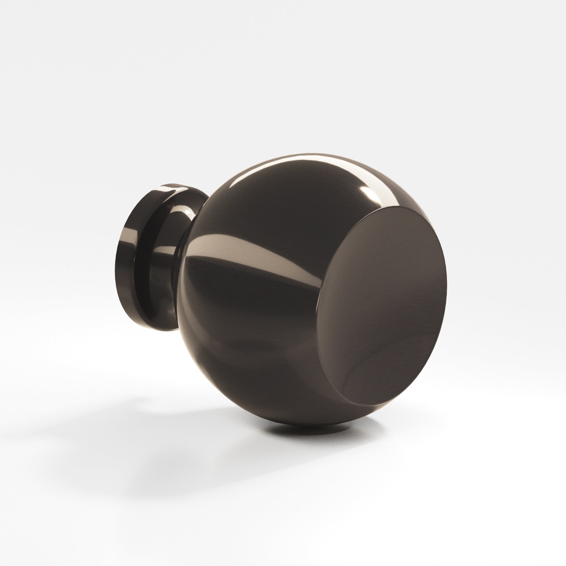 Colonial Bronze Series 183 1.25" Round Cabinet Knob Back-To-Back Shower Kit Dark Statuary Bronze / 1.25"