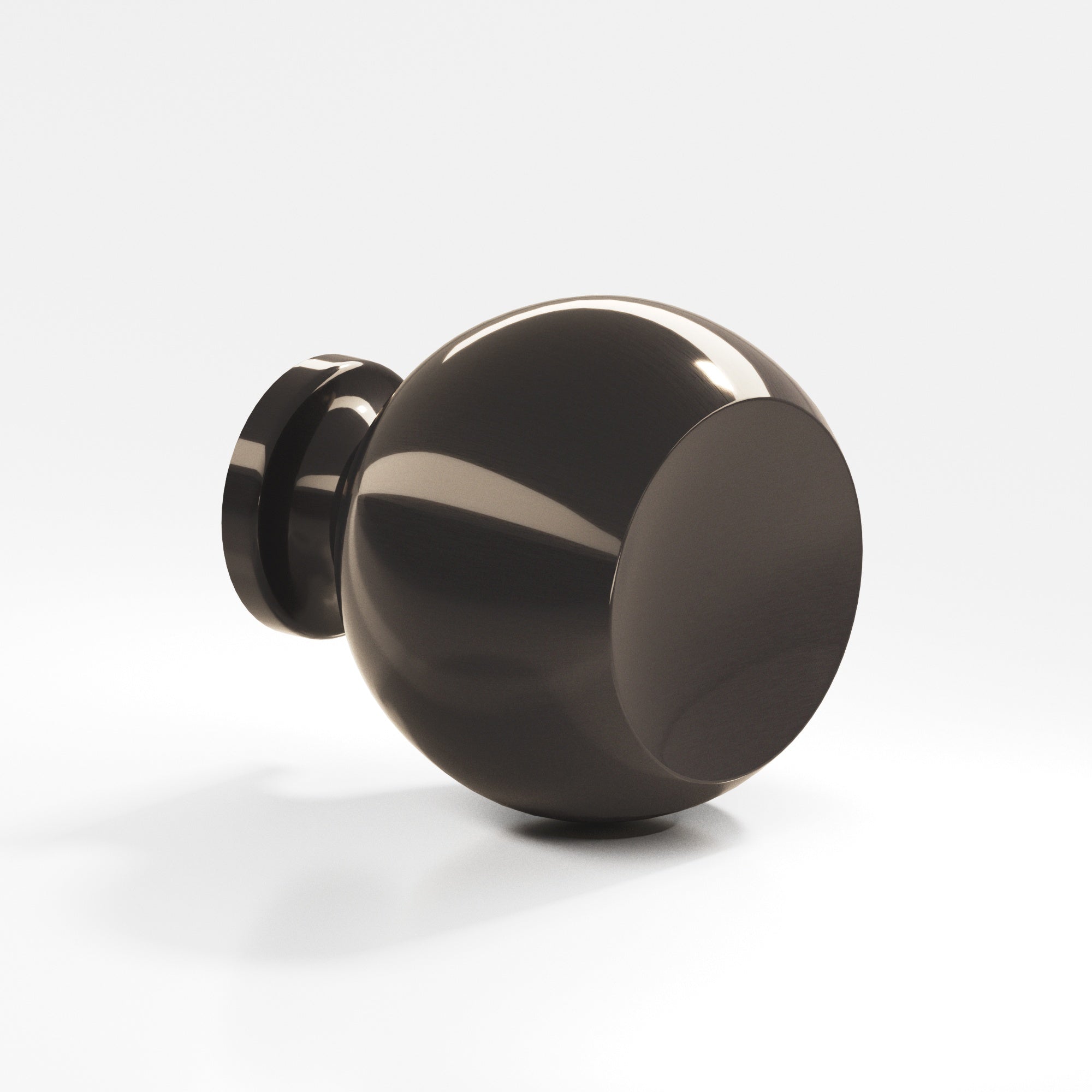 Colonial Bronze Series 183 1.25" Round Cabinet Knob Back-To-Back Shower Kit Dark Statuary Bronze / 1.25"