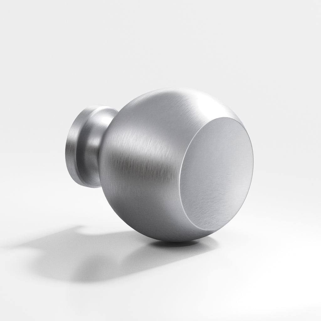 Colonial Bronze Series 182 1" Round Cabinet Knob Matte Satin Chrome / 1"