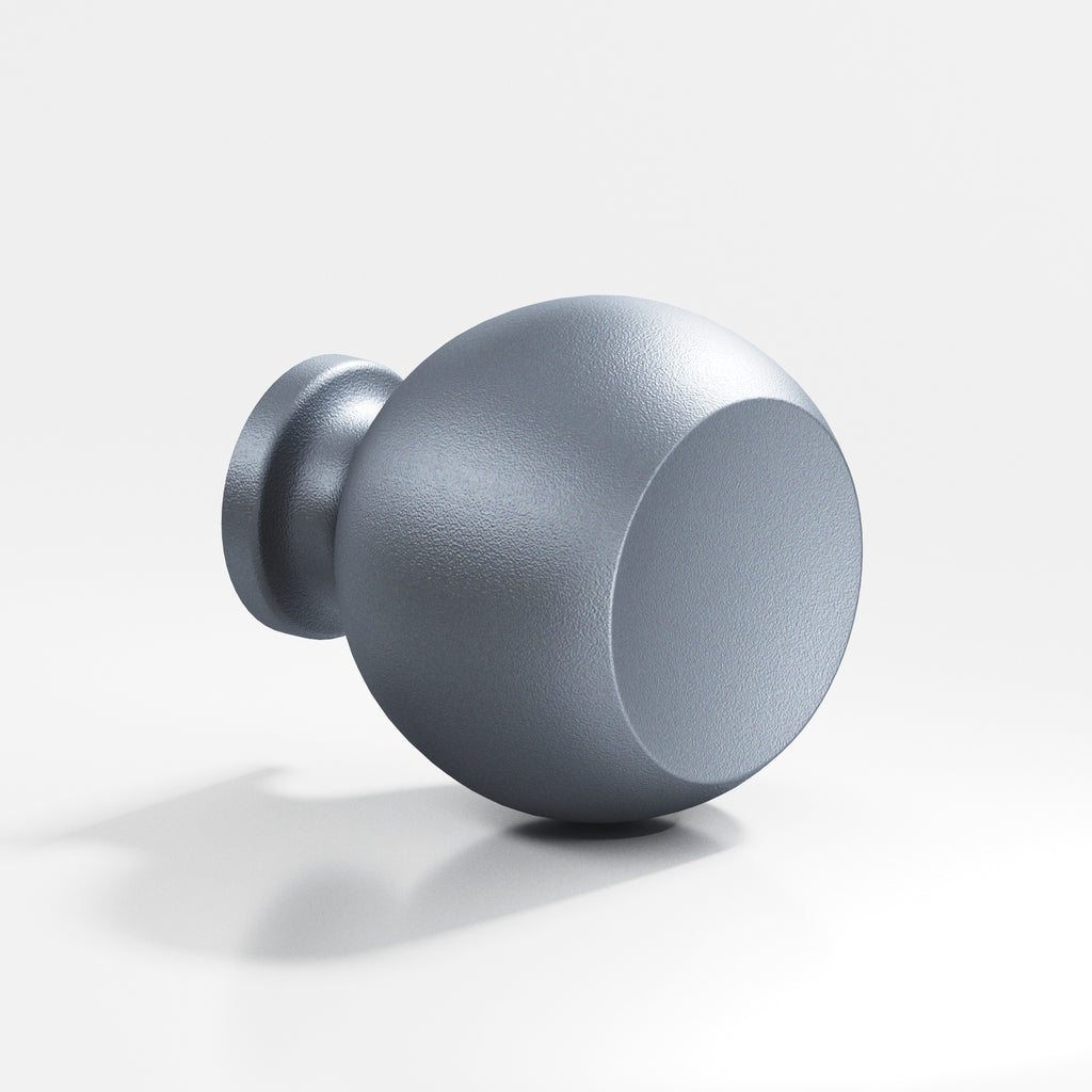 Colonial Bronze Series 183 1.25" Round Cabinet Knob Back-To-Back Shower Kit Frost Chrome™ / 1.25"