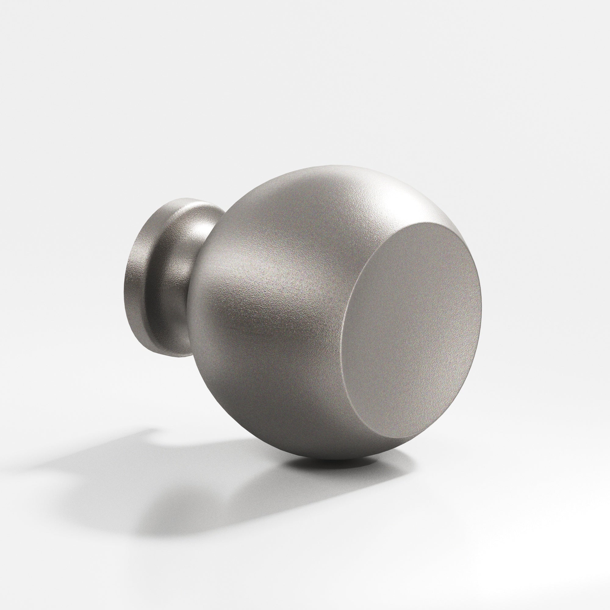 Colonial Bronze Series 183 1.25" Round Cabinet Knob Back-To-Back Shower Kit Frost Nickel™ / 1.25"