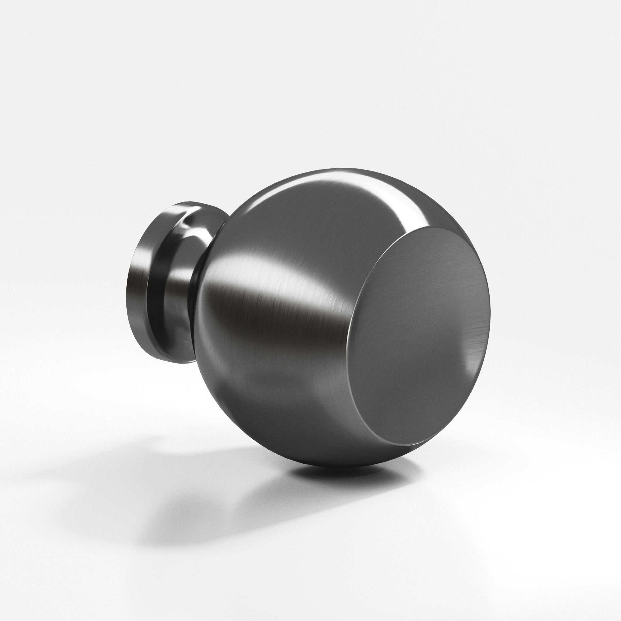 Colonial Bronze Series 182 1" Round Cabinet Knob Graphite / 1"