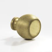 Colonial Bronze Series 183 1.25" Round Cabinet Knob Back-To-Back Shower Kit Distressed Antique Brass / 1.25"