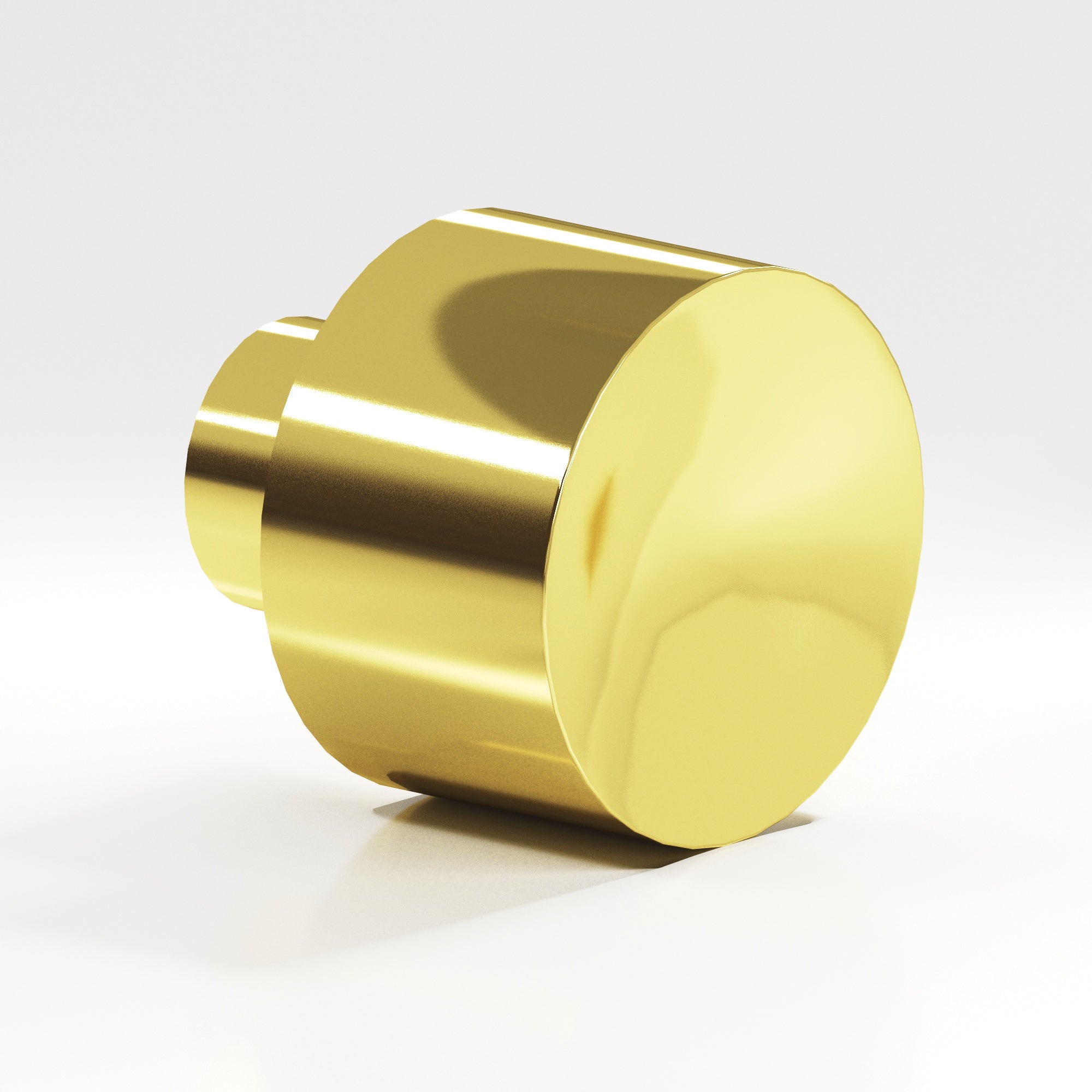 Colonial Bronze Series 185 1.25" Round Cabinet Knob French Gold / 1.25"